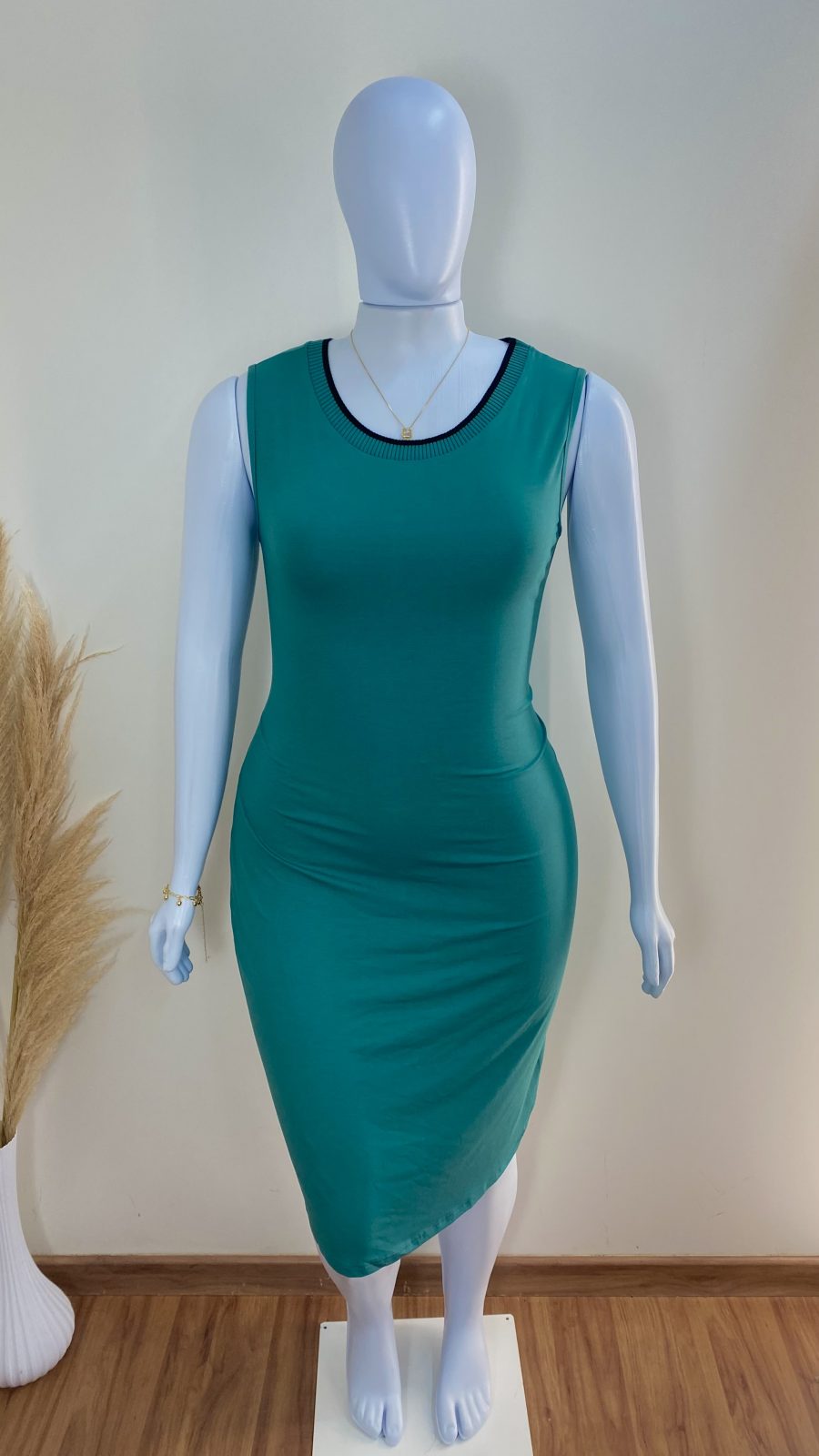 VESTIDO FEM ADT SM REF.132912 VRD G2.