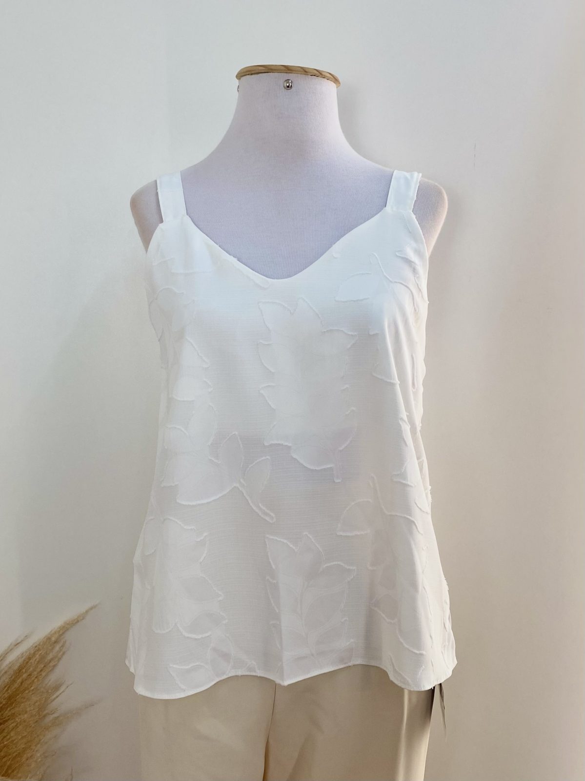 BLUSA FEM ADT SM BORDADA REF.132936 OFF P.