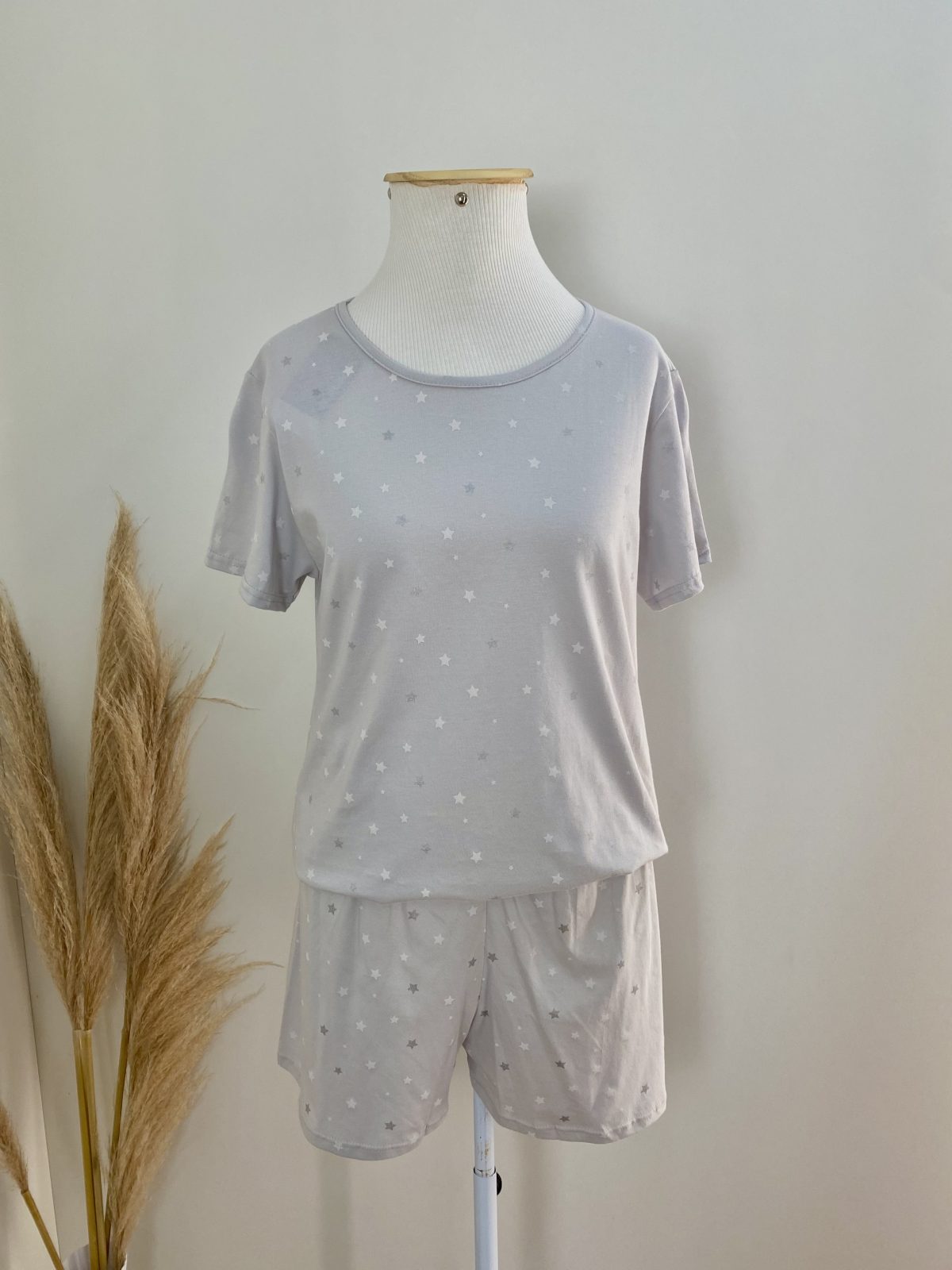 PIJAMA FEM ADT MM+SHRT REF.133159 CZA P.