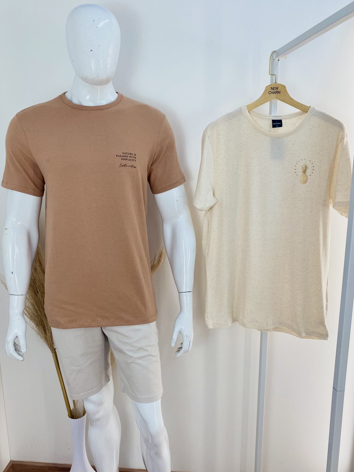 CAMISETA MASC ADT MM REF.133389 CRM/MSCL P.