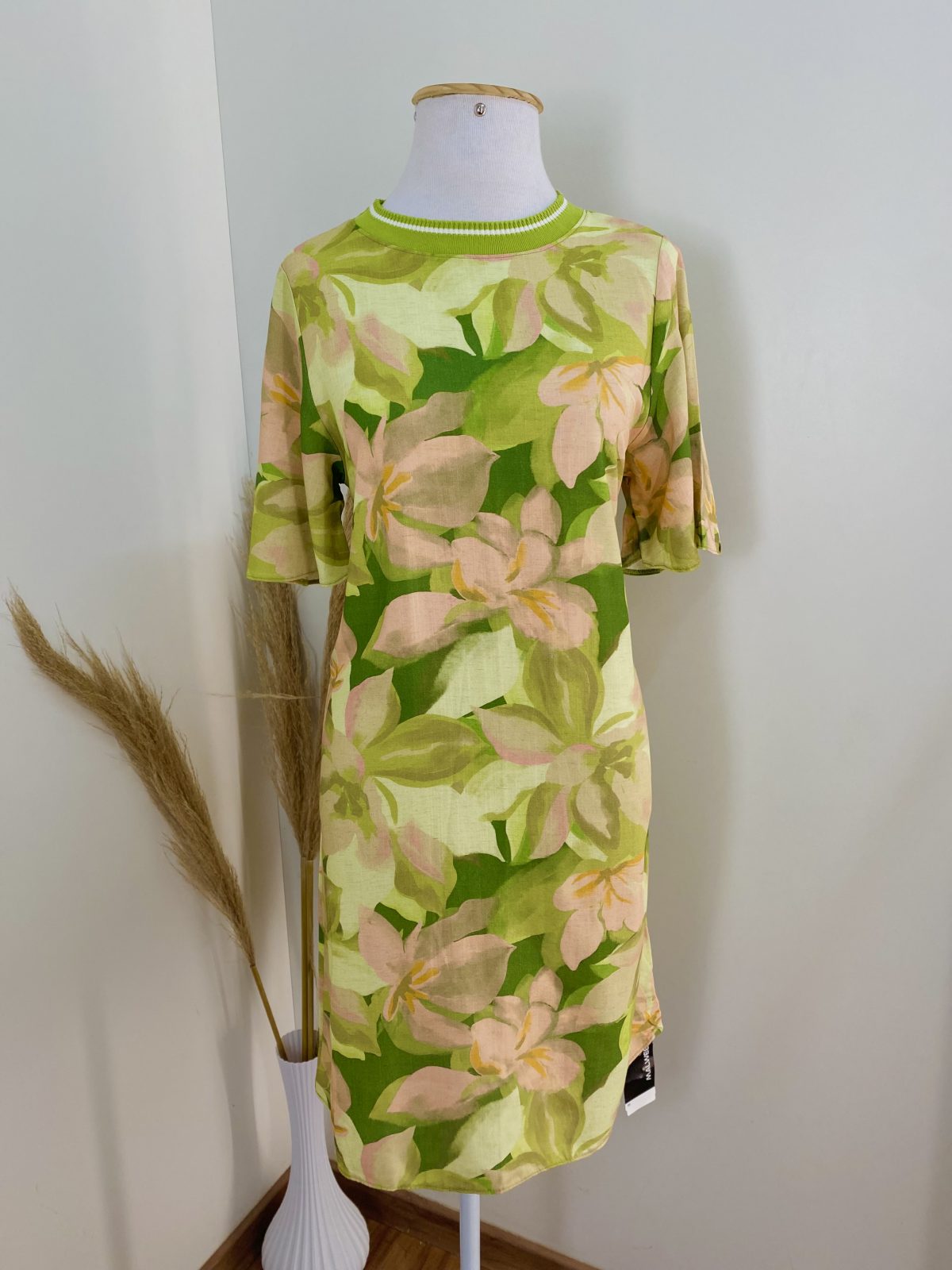VESTIDO FEM ADT MM REF.133817 VRD/ESTP M.