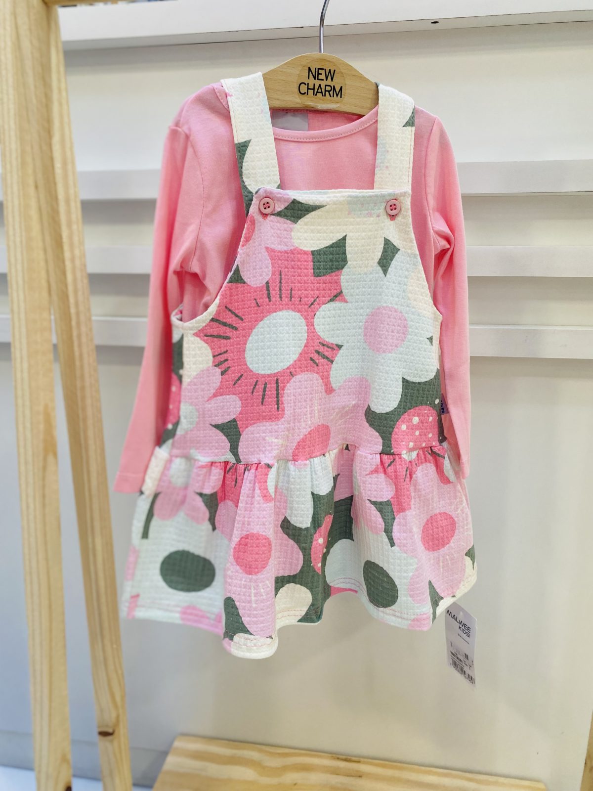 CONJ FEM INF VESTIDO+ML