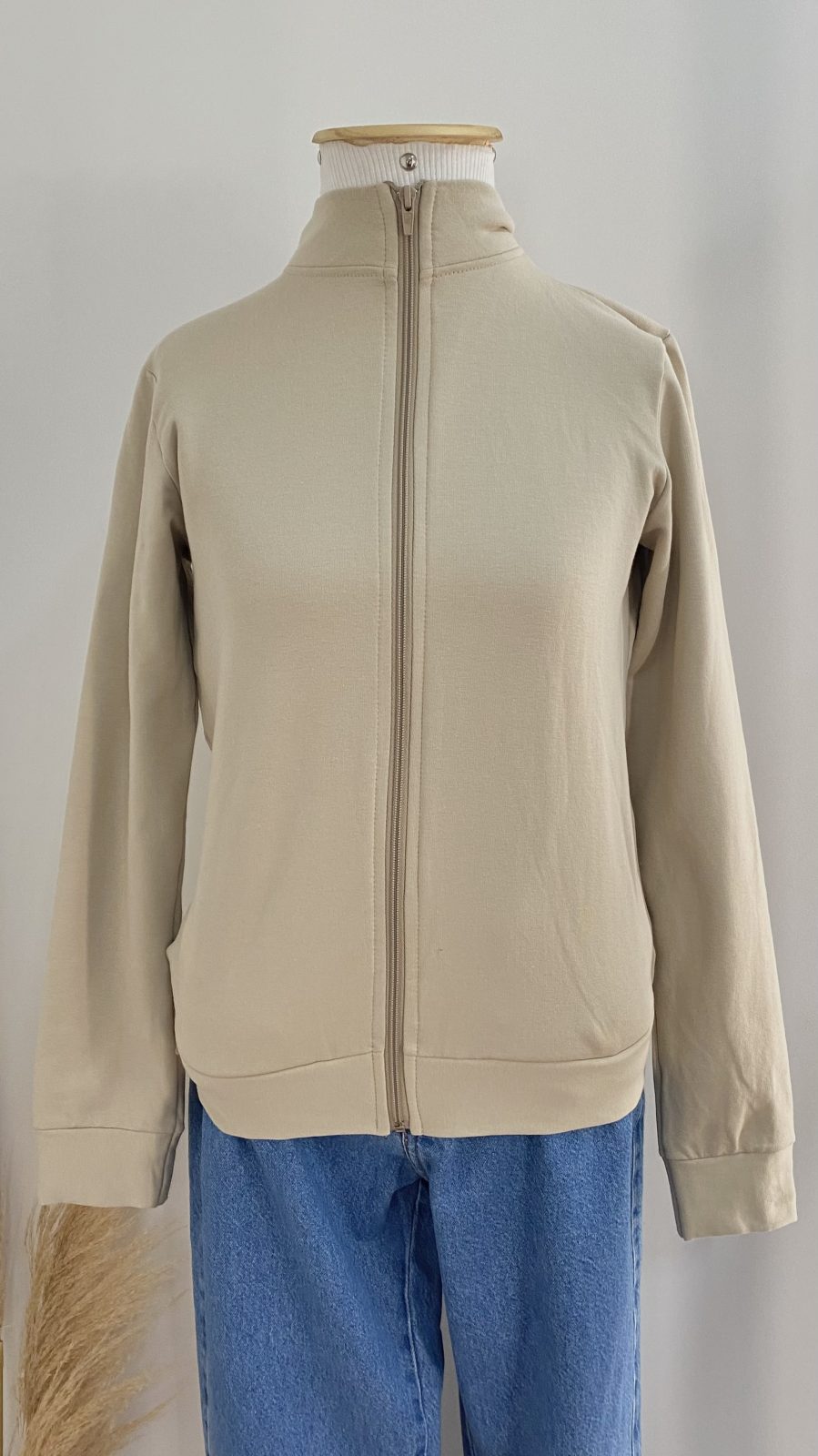 JAQUETA FEM ADT MLTM REF.26298 CZA/ESC P.