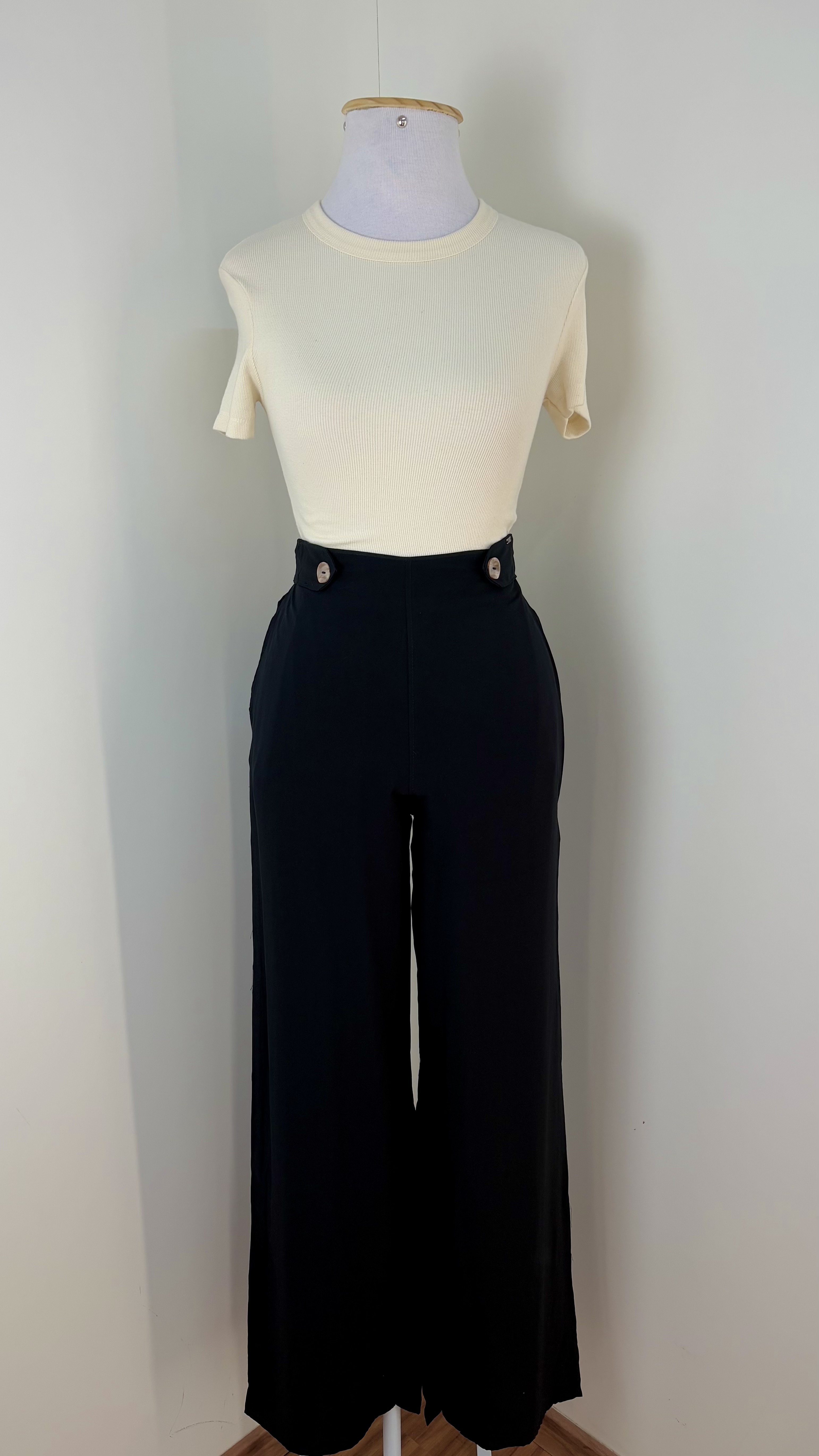 CALÇA FEM PNTL R123 REF.184047 PTO P.