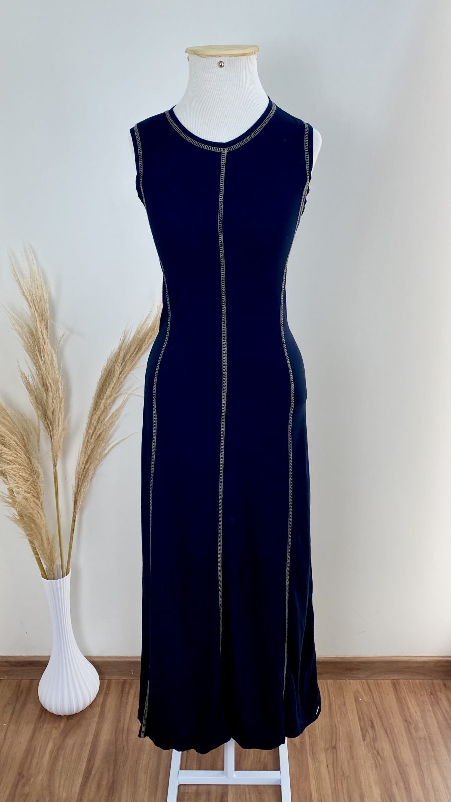 VESTIDO FEM ADT SM MID REF.184248 PTO P.