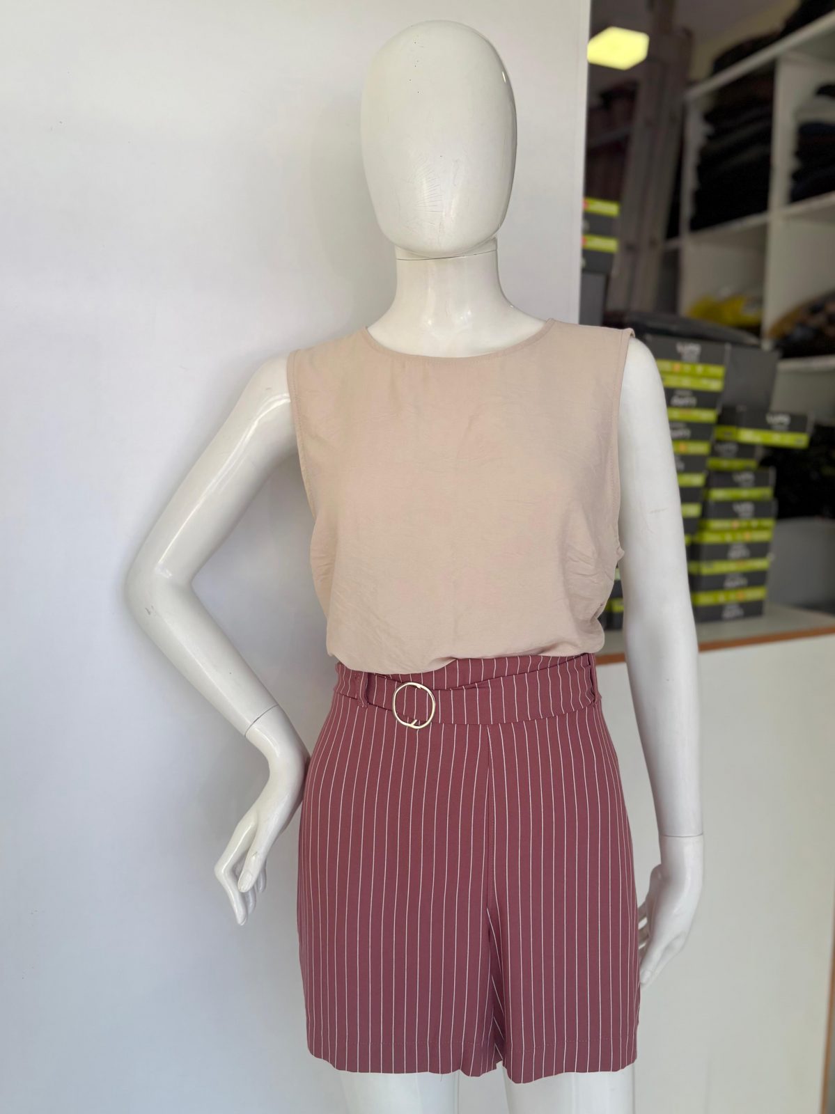 SHORTS FEM ADT REF.184291 RSE/LSTRD GG.