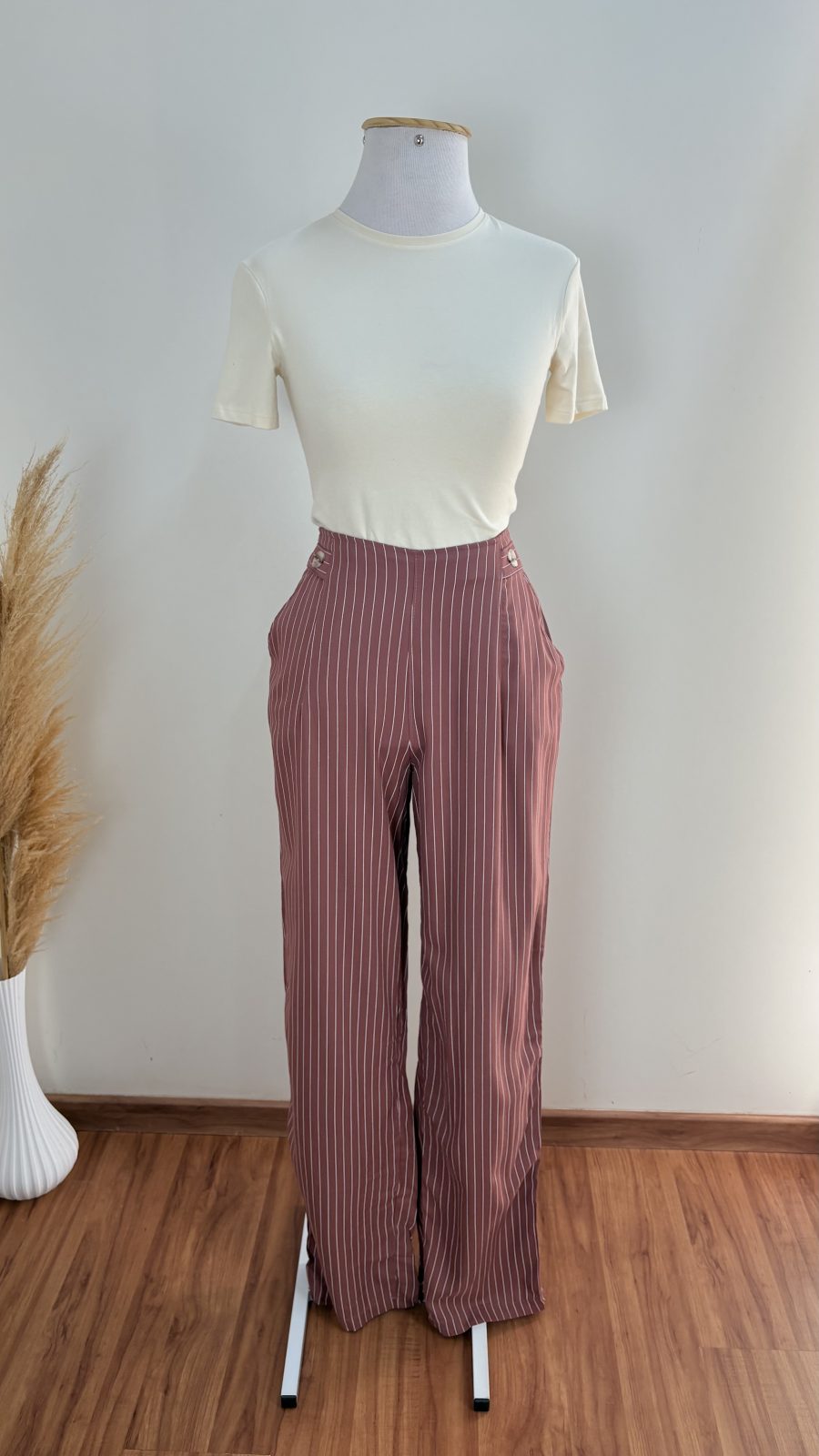 CALÇA FEM PNTL REF.184309 RSE/LSTRD M.