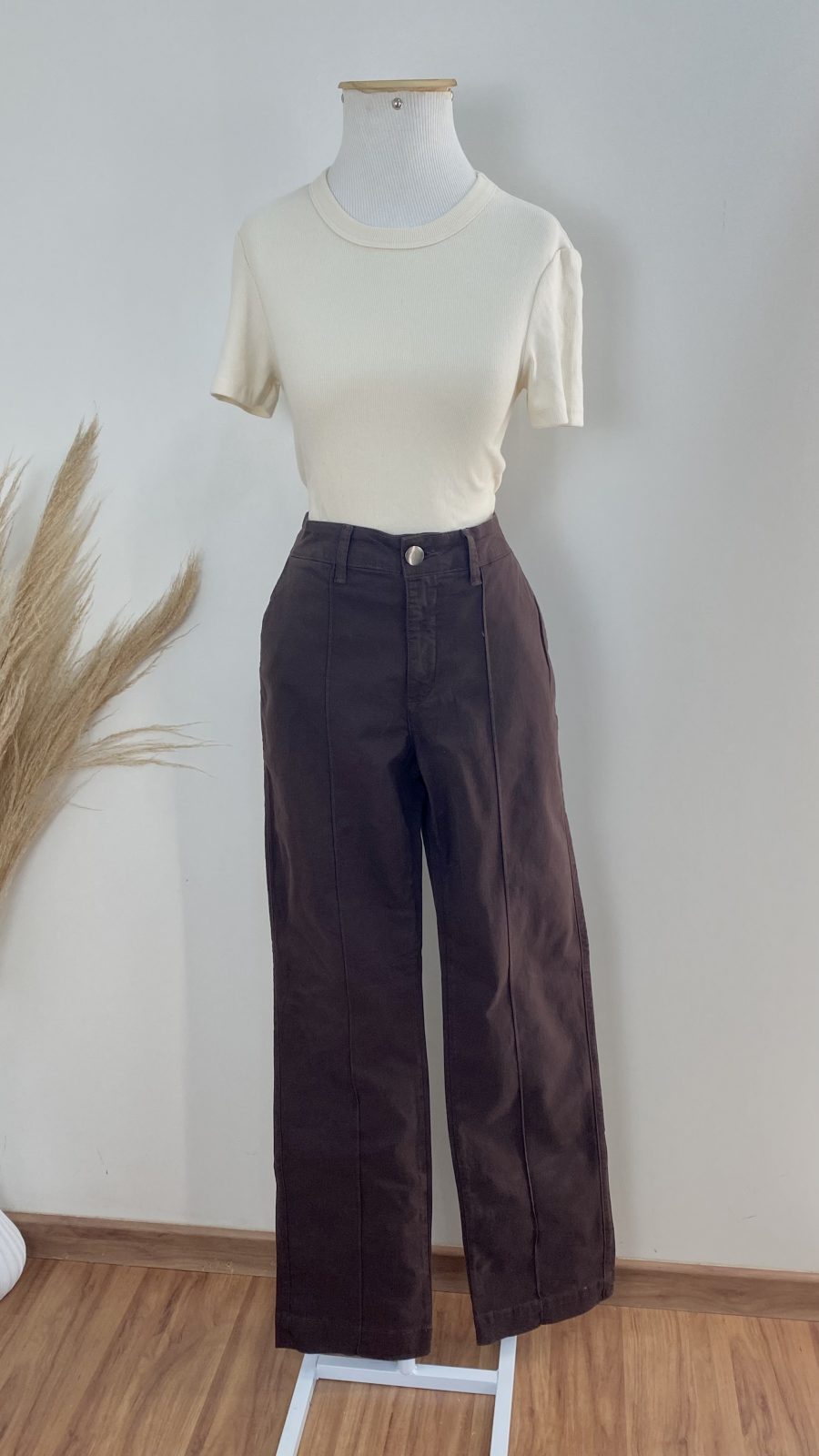 CALÇA FEM ADT RETA REF.184424 MRR 38.