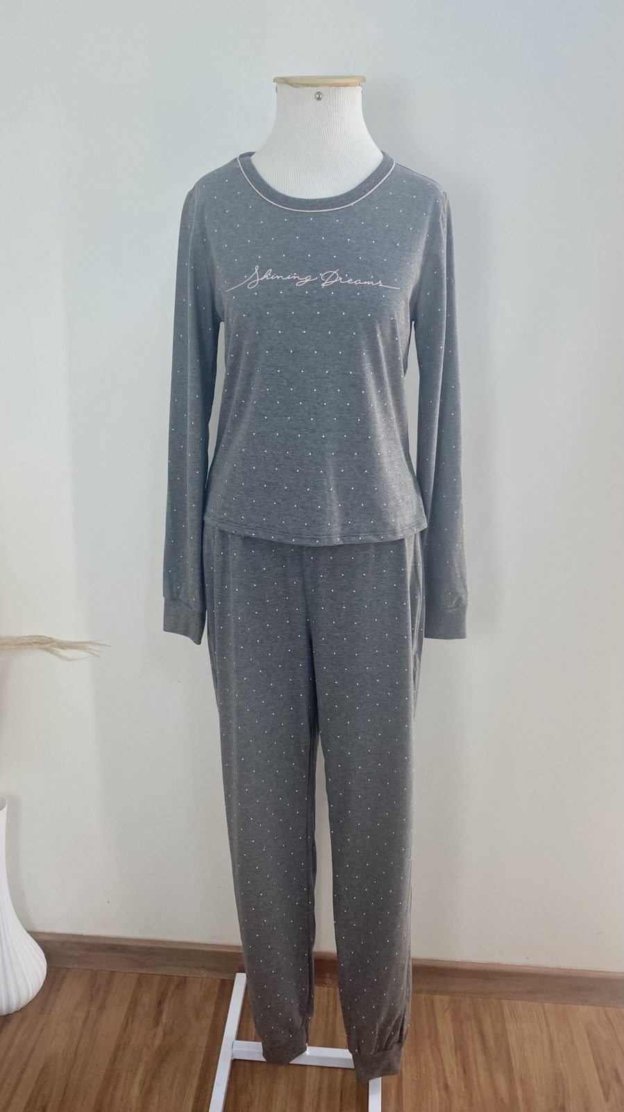 PIJAMA FEM ADT ML+CLÇ REF.184563 MSCL P.