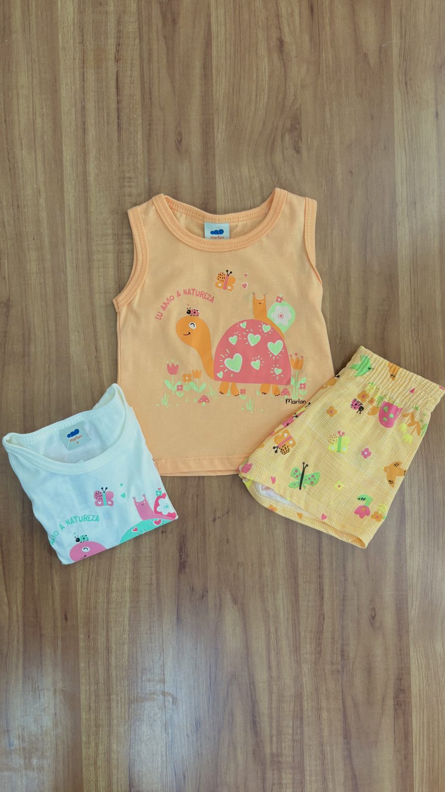 CONJ FEM INF SM+SHRT REF.60798 OFF/RSA 1.