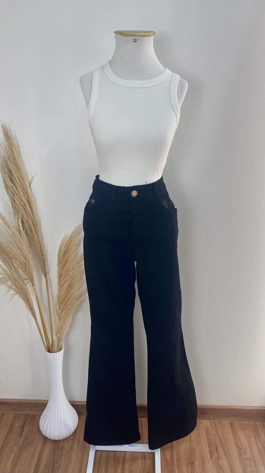 CALÇA FEM ADT FLARE PETIT REF.6176 PTO 40.
