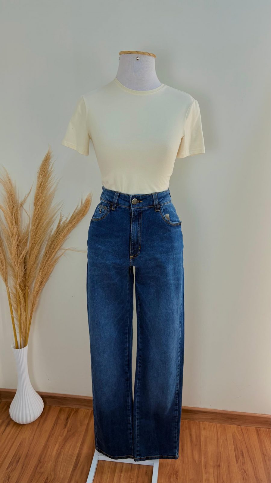 CALÇA FEM RETA REF.6799 JNS/ESC 38.