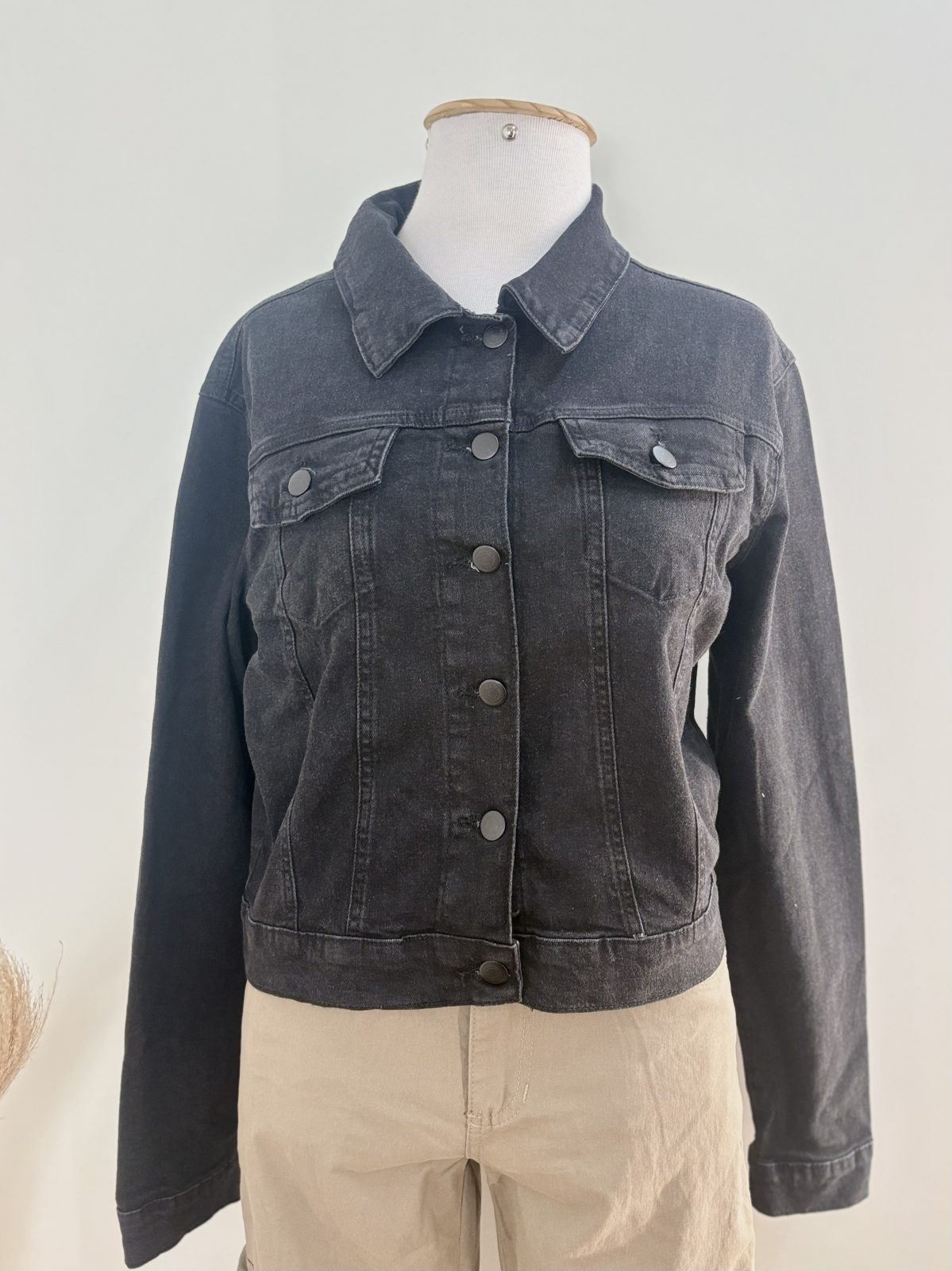 JAQUETA FEM ADT CRT JNS REF.6977 PTO P.