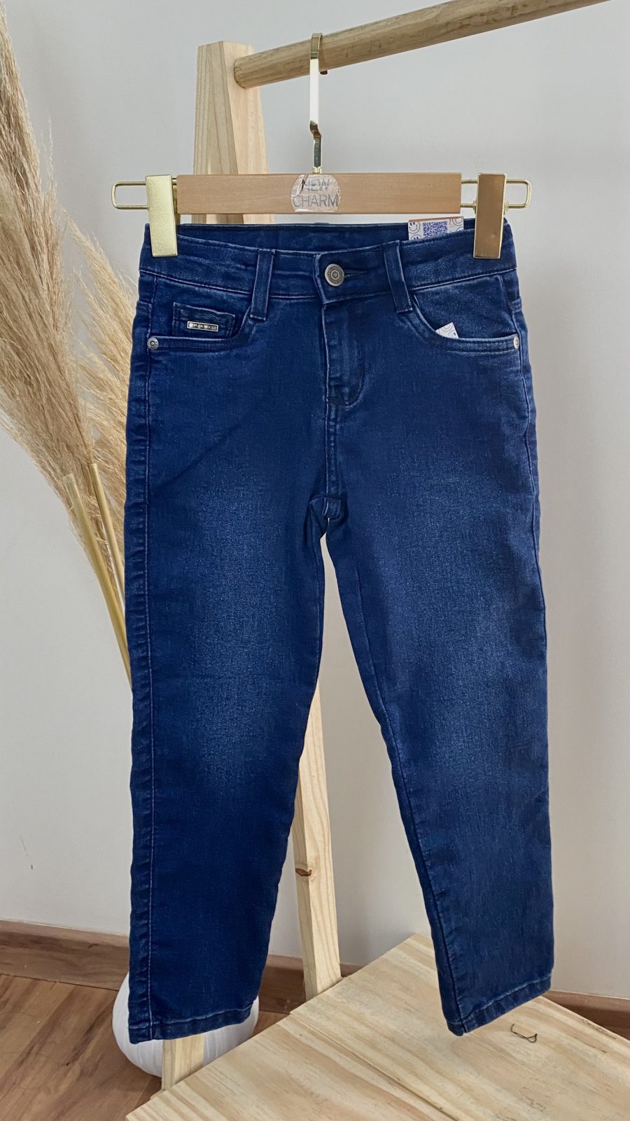 CALÇA MASC INF SLIM REF.8701 JNS/ESC 4.