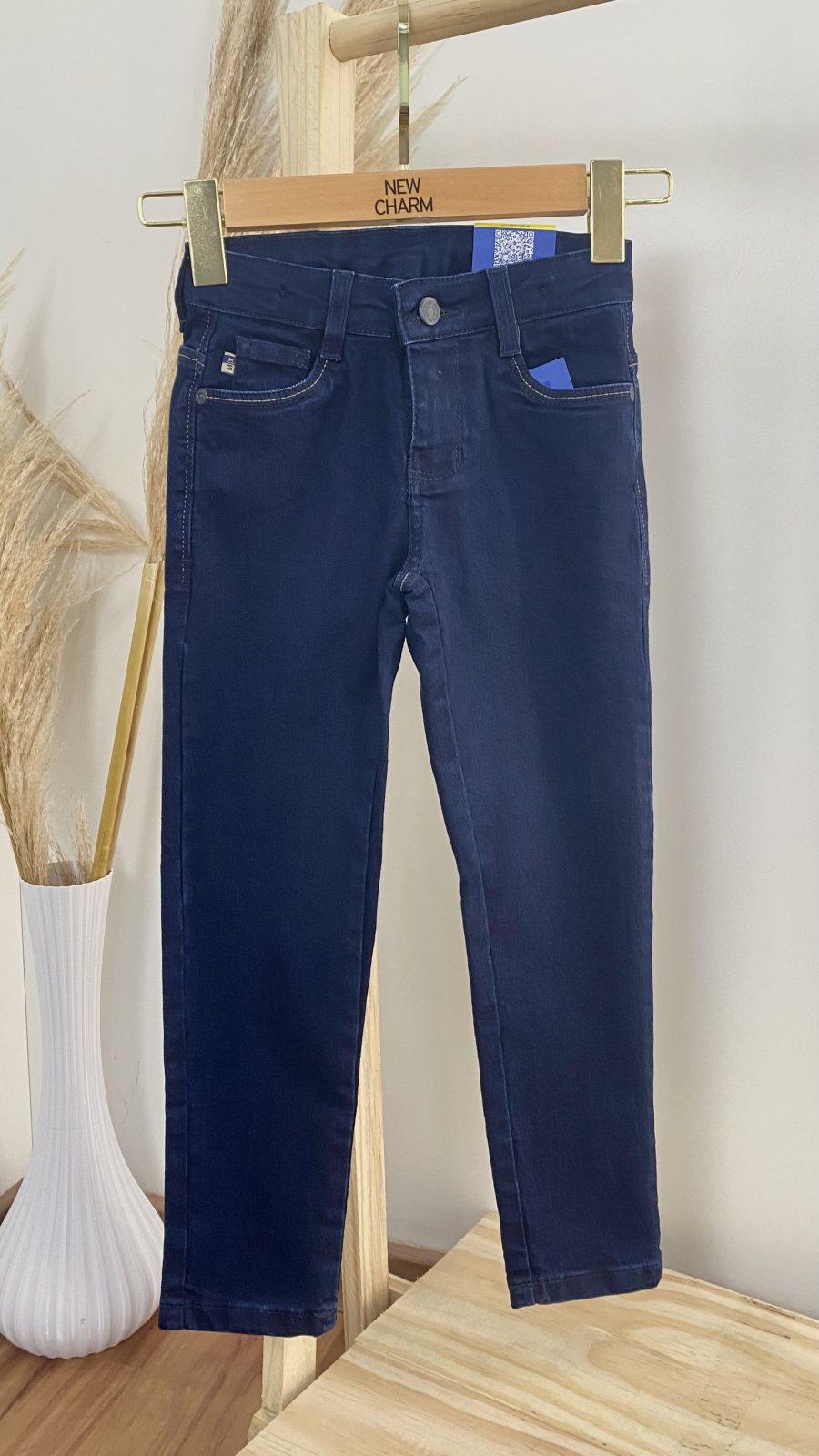 CALÇA MASC INF SLIM REF.8702 JNS/ESC 4.