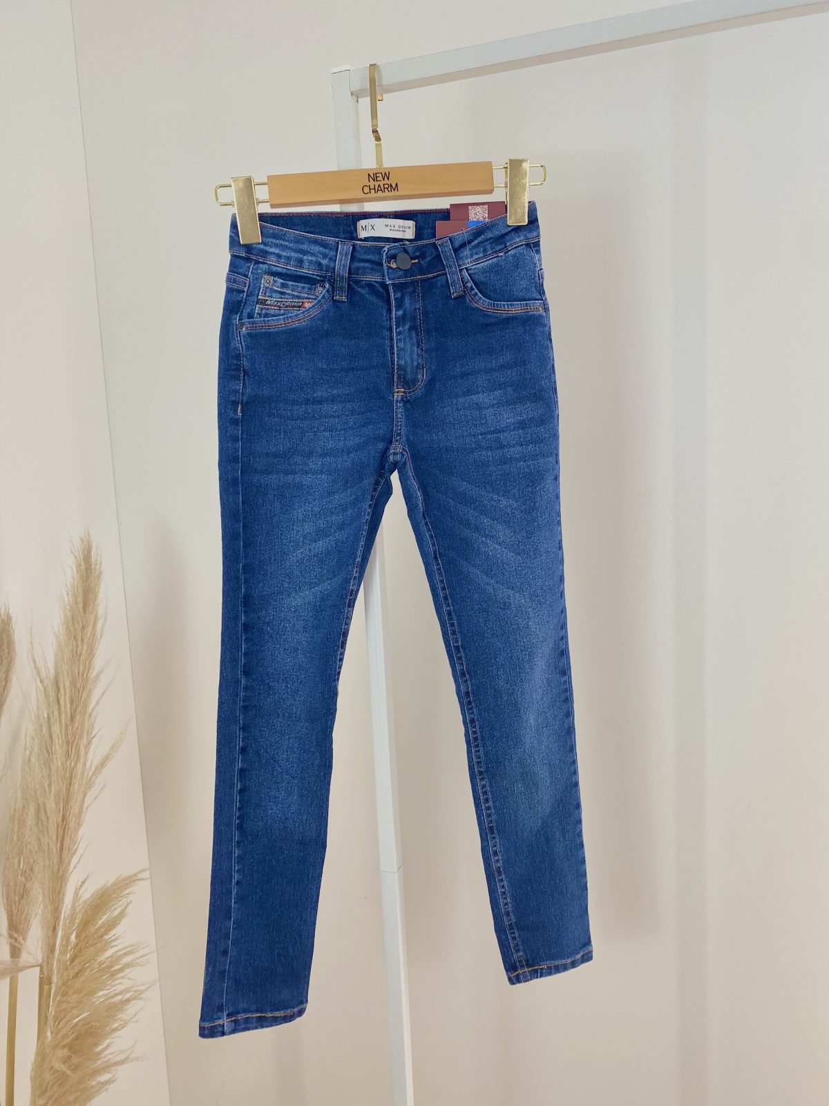 CALÇA MASC INF SLIM REF.8735 JNS/ESC 12.