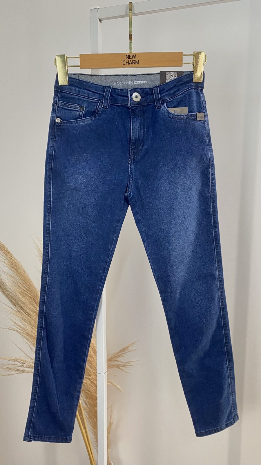CALÇA MASC INF SLIM REF.8736 JNS/ESC 10.