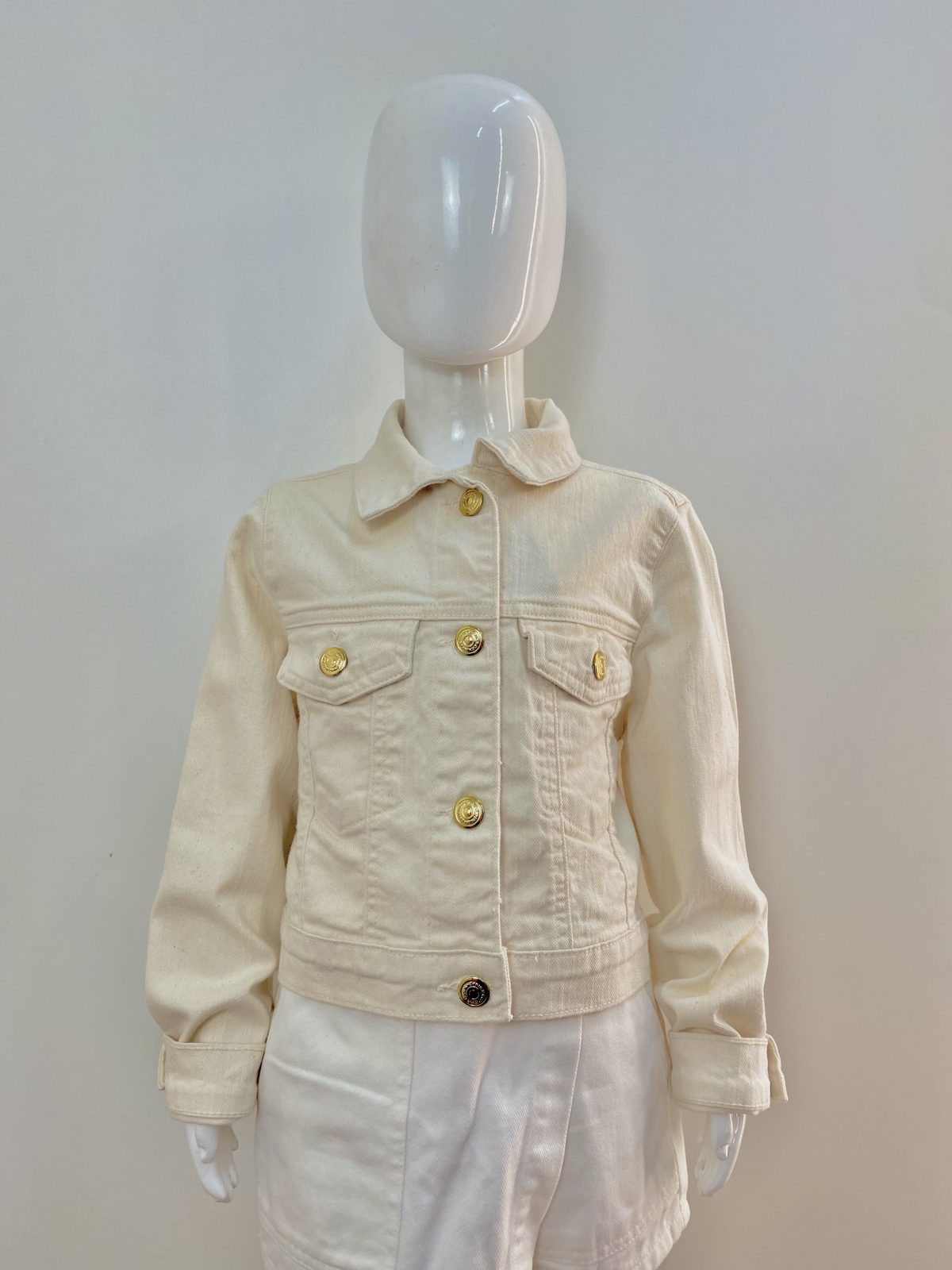 JAQUETA FEM INF REF.9772 JEANS/CRM 6.