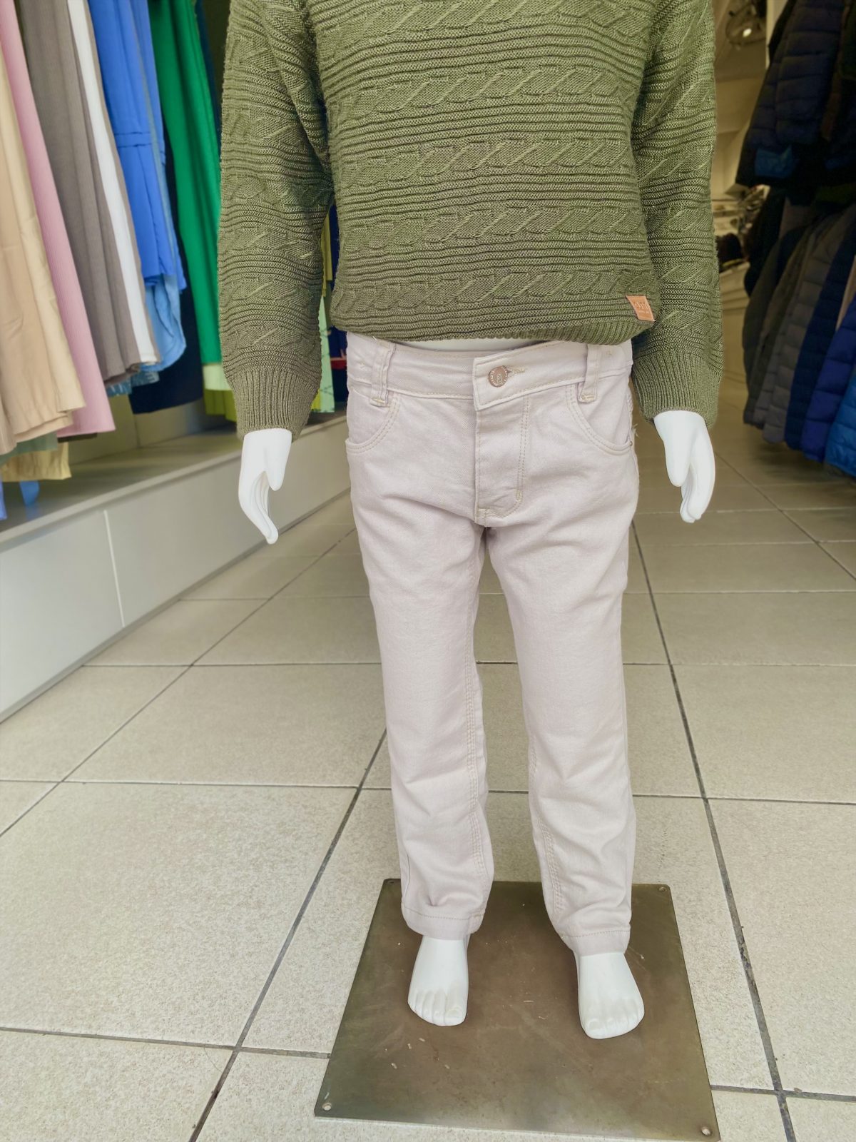 CALÇA MASC INF R84 REF.5234 CZA 8.