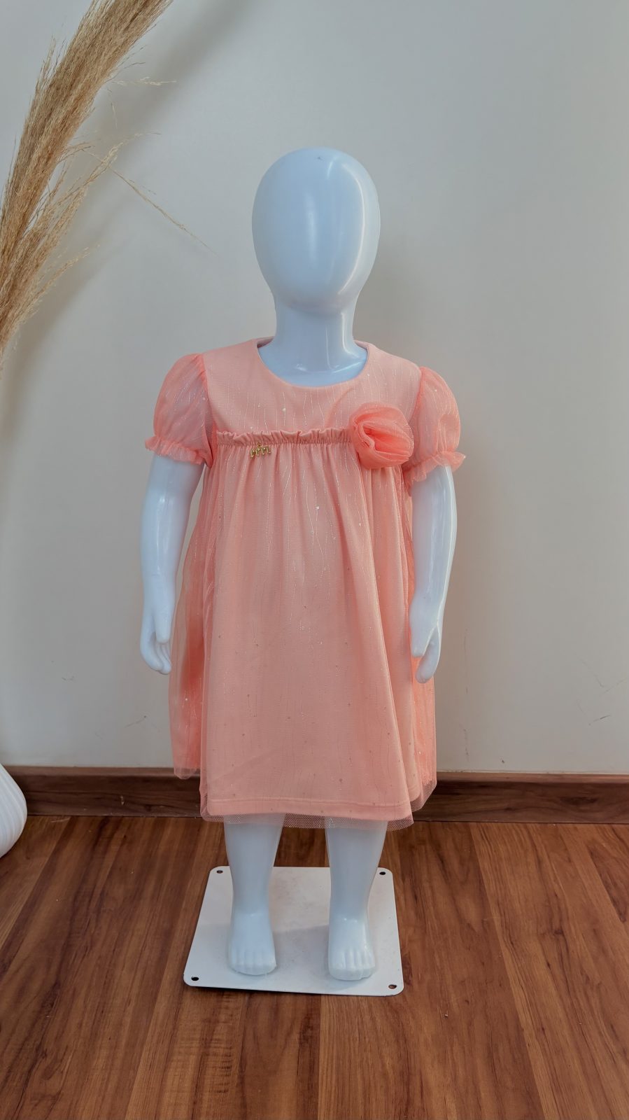 VESTIDO FEM INF MM TULE REF.63056 RSA 3.