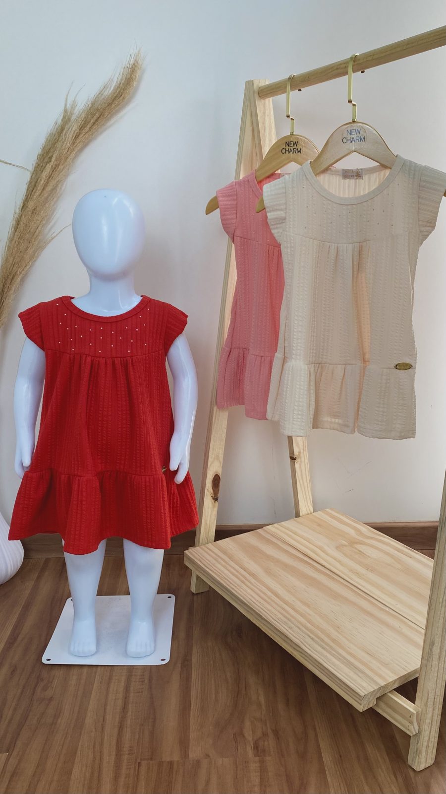 VESTIDO FEM INF MM CRT REF.63060 CRM 1.