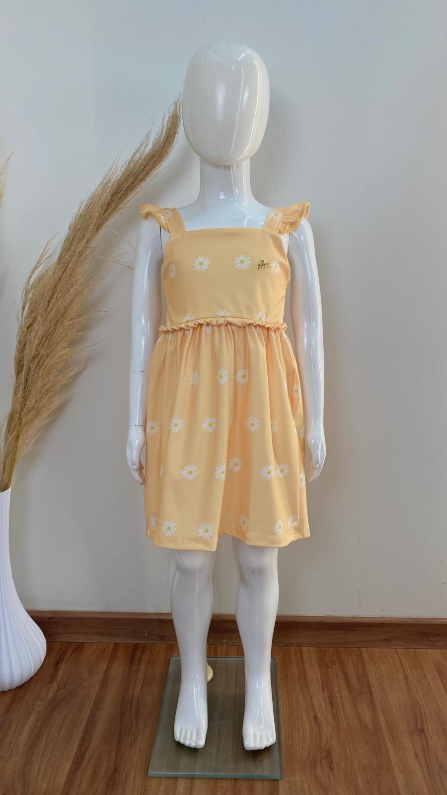 VESTIDO FEM INF C/ALÇ CRT REF.67352 AMRL 4.