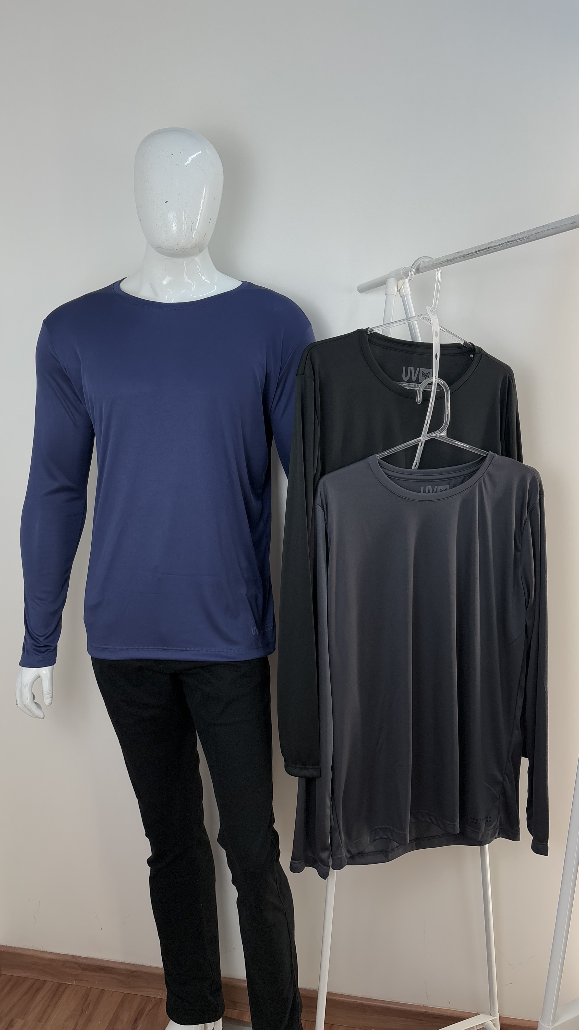 CAMISETA MASC ML UV DRY REF.051038 PTO M.