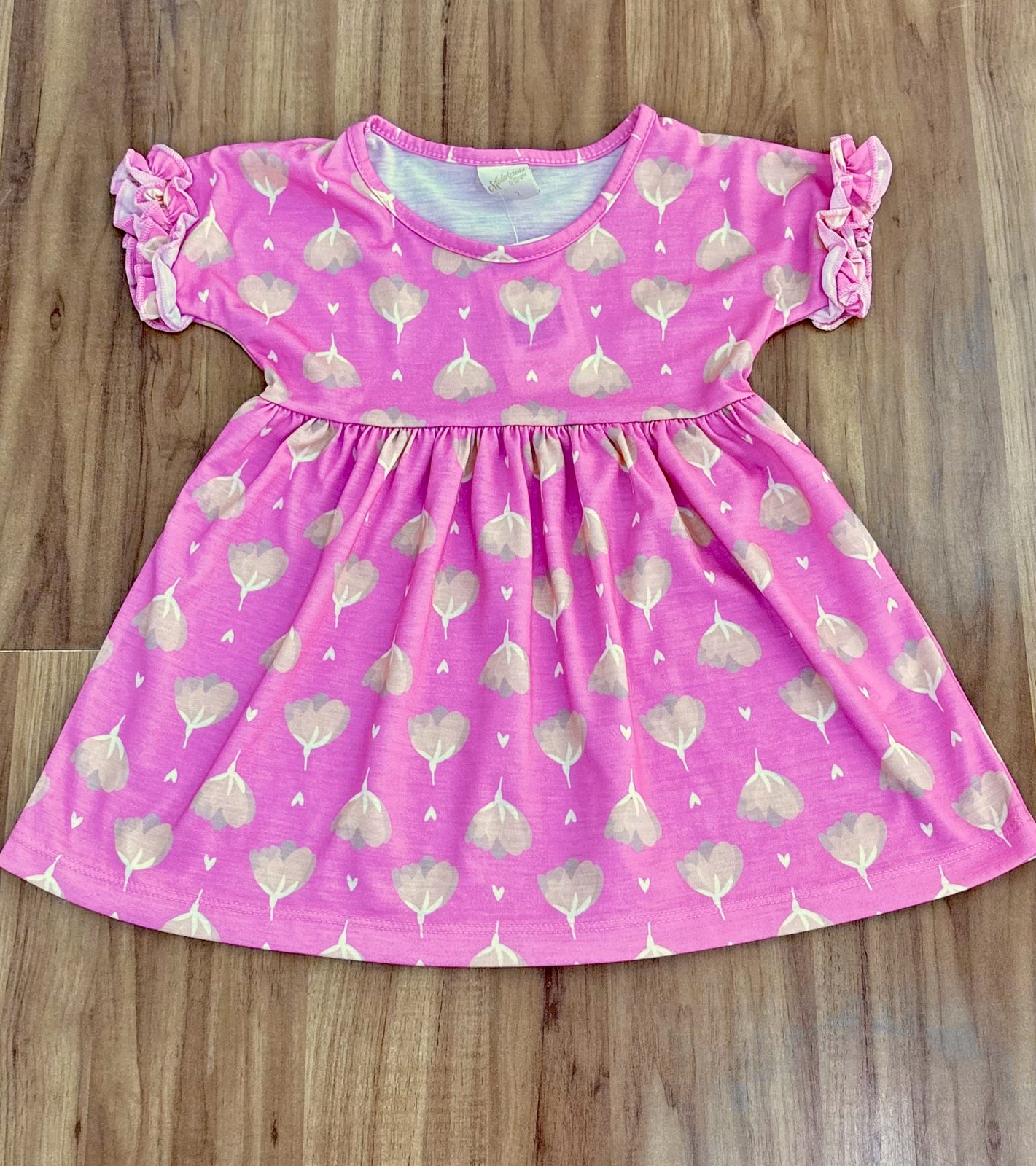 VESTIDO FEM INF MM R114 REF.10042 AZL 2.