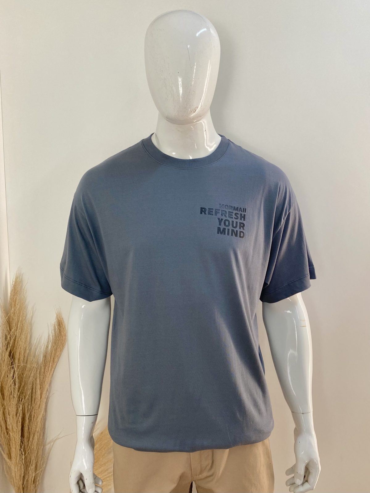 CAMISETA MASC ADT MM REF.582444 CZA/ESC M.