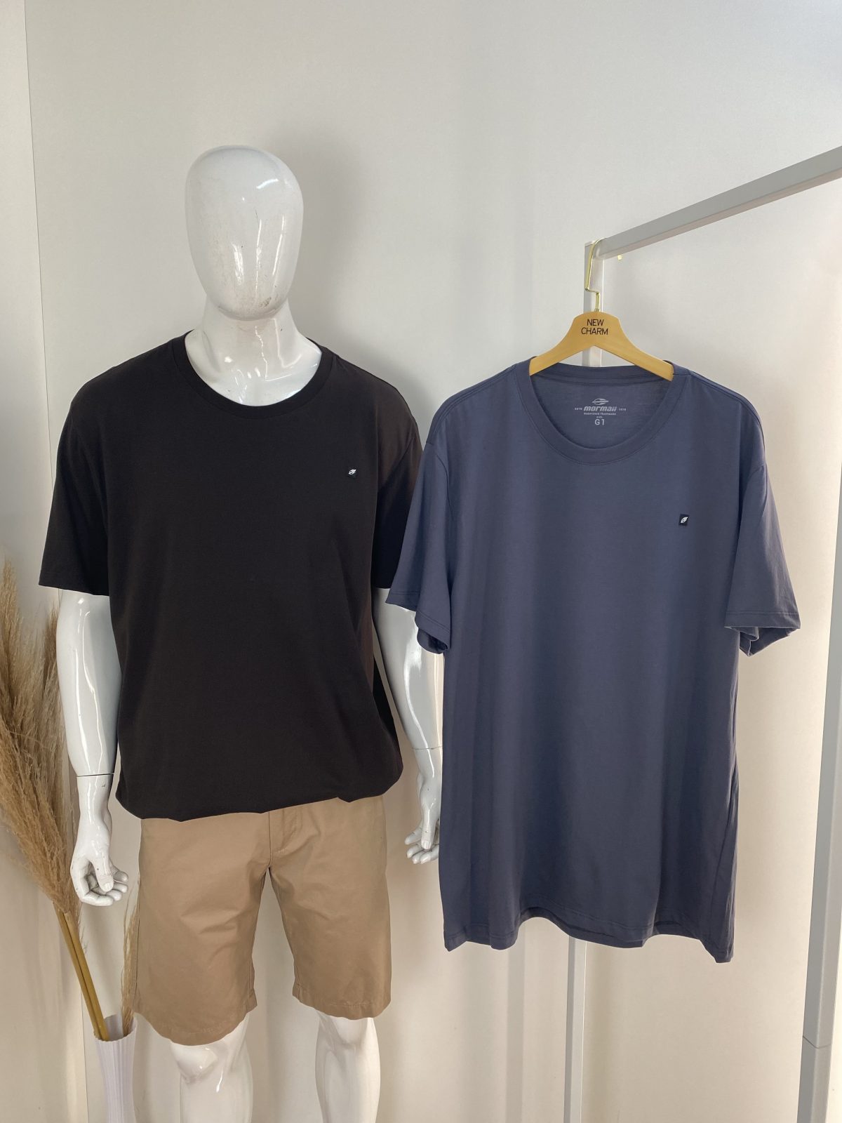 CAMISETA MASC ADT MM REF.61879 PTO G1.