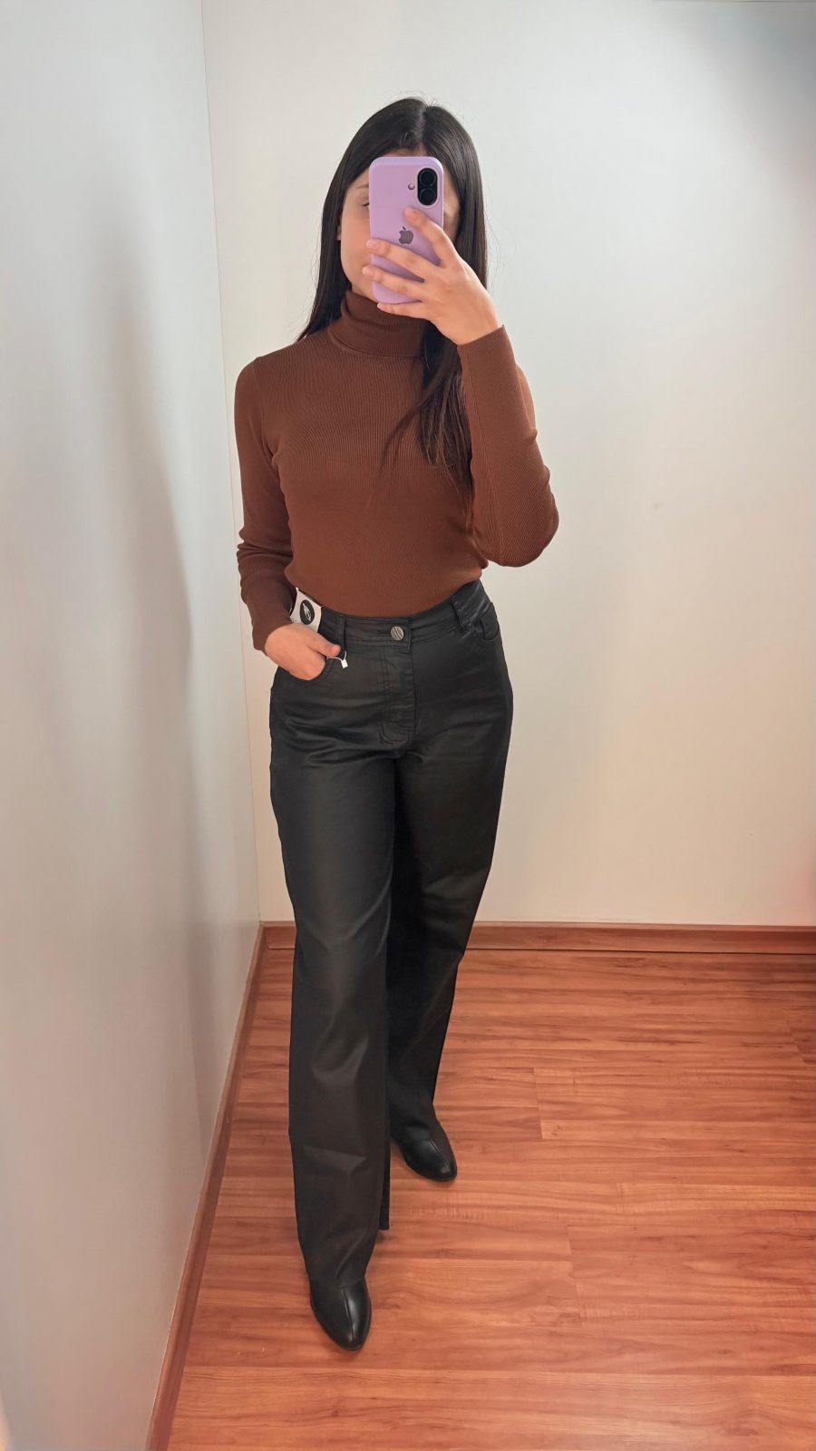 CALÇA FEM WID LEG R112 REF.75255 PTO 40.