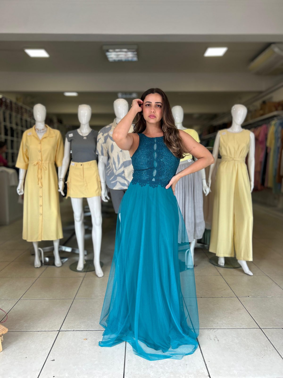 VESTIDO FEM SM MUST REF.19223 VDE 44.