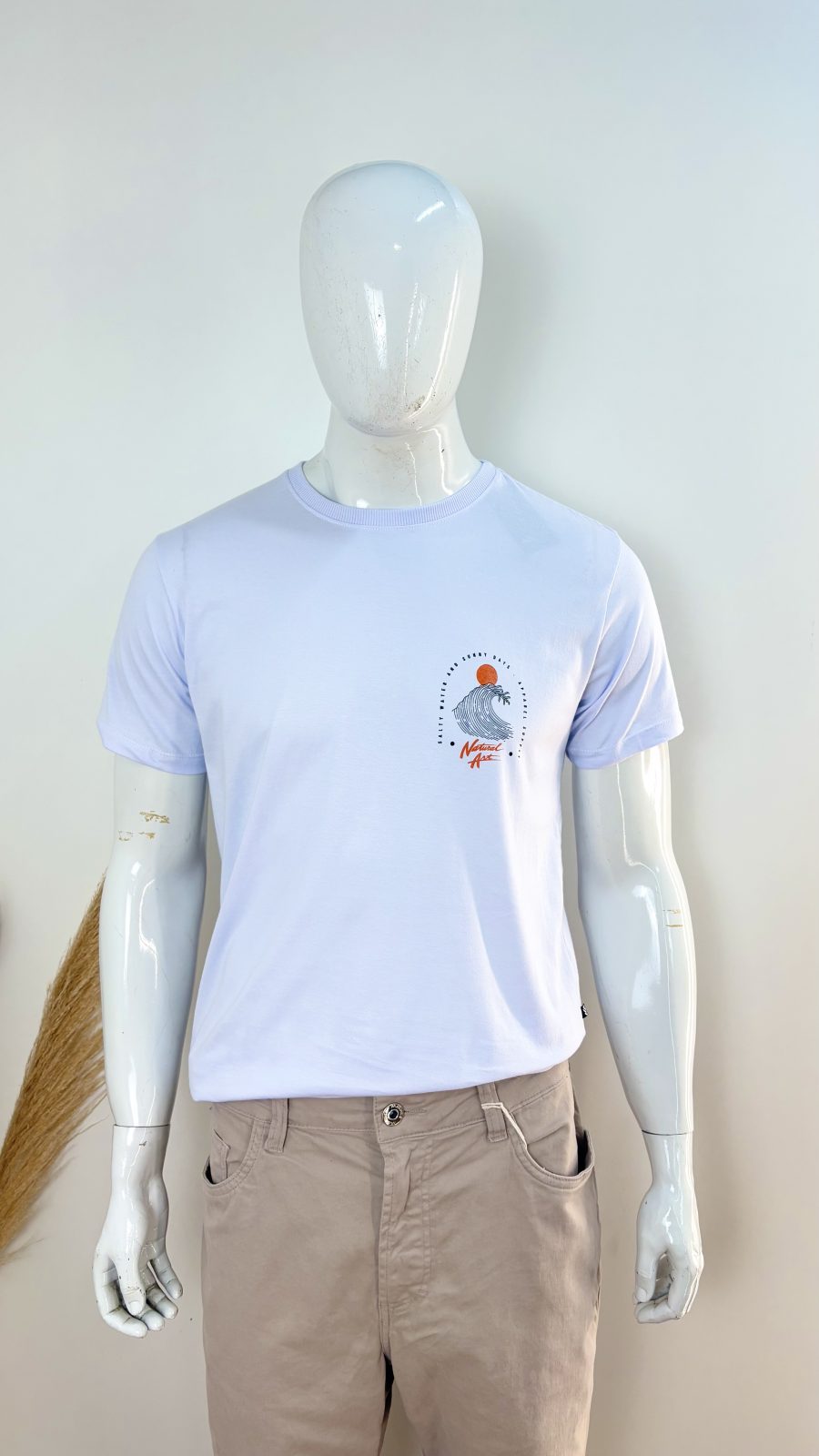 CAMISETA MASC MM REF.25300141 BCO P.