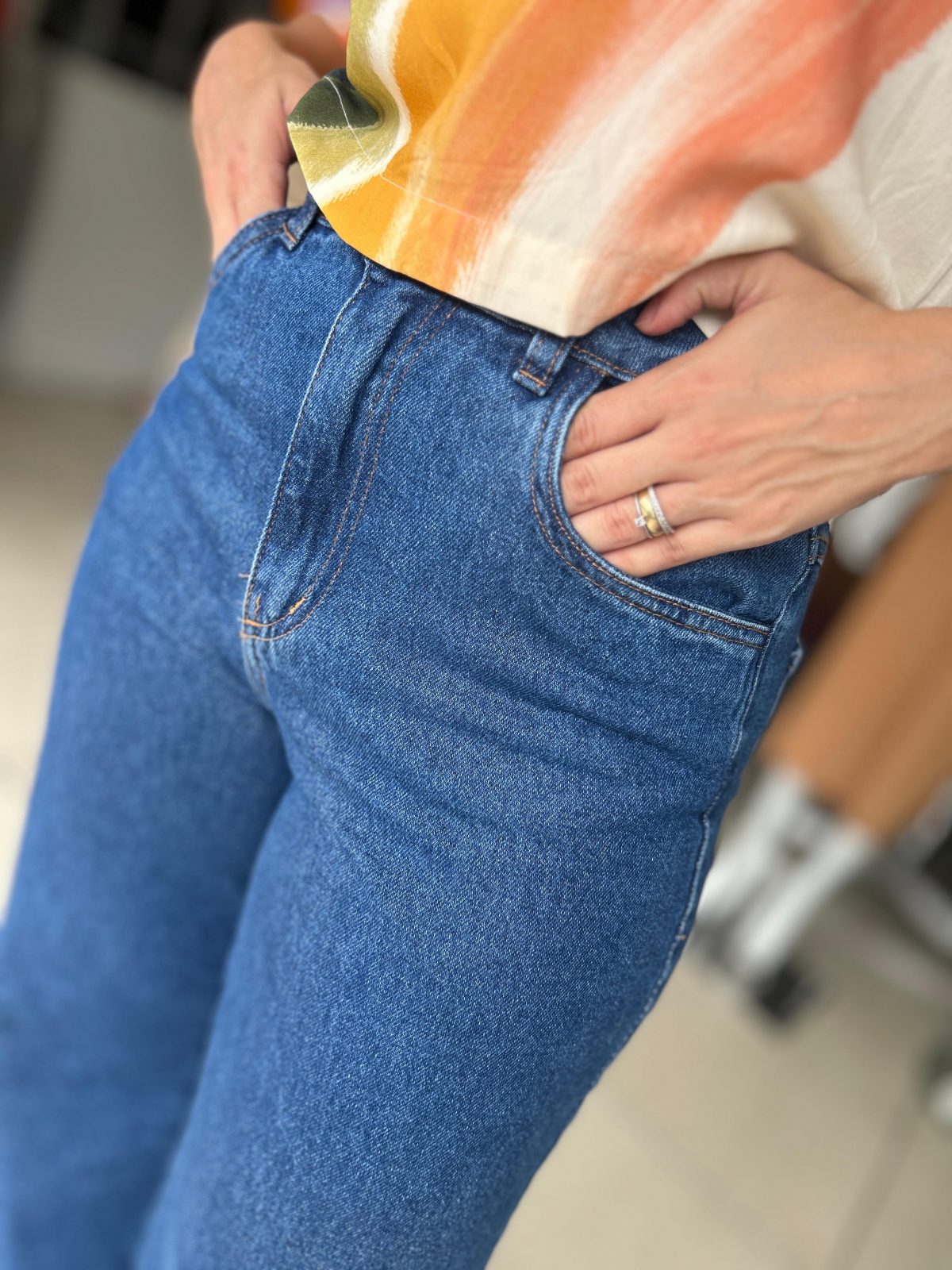 CALÇA FEM WID LEG NEXO REF.J1218 JNS 36.