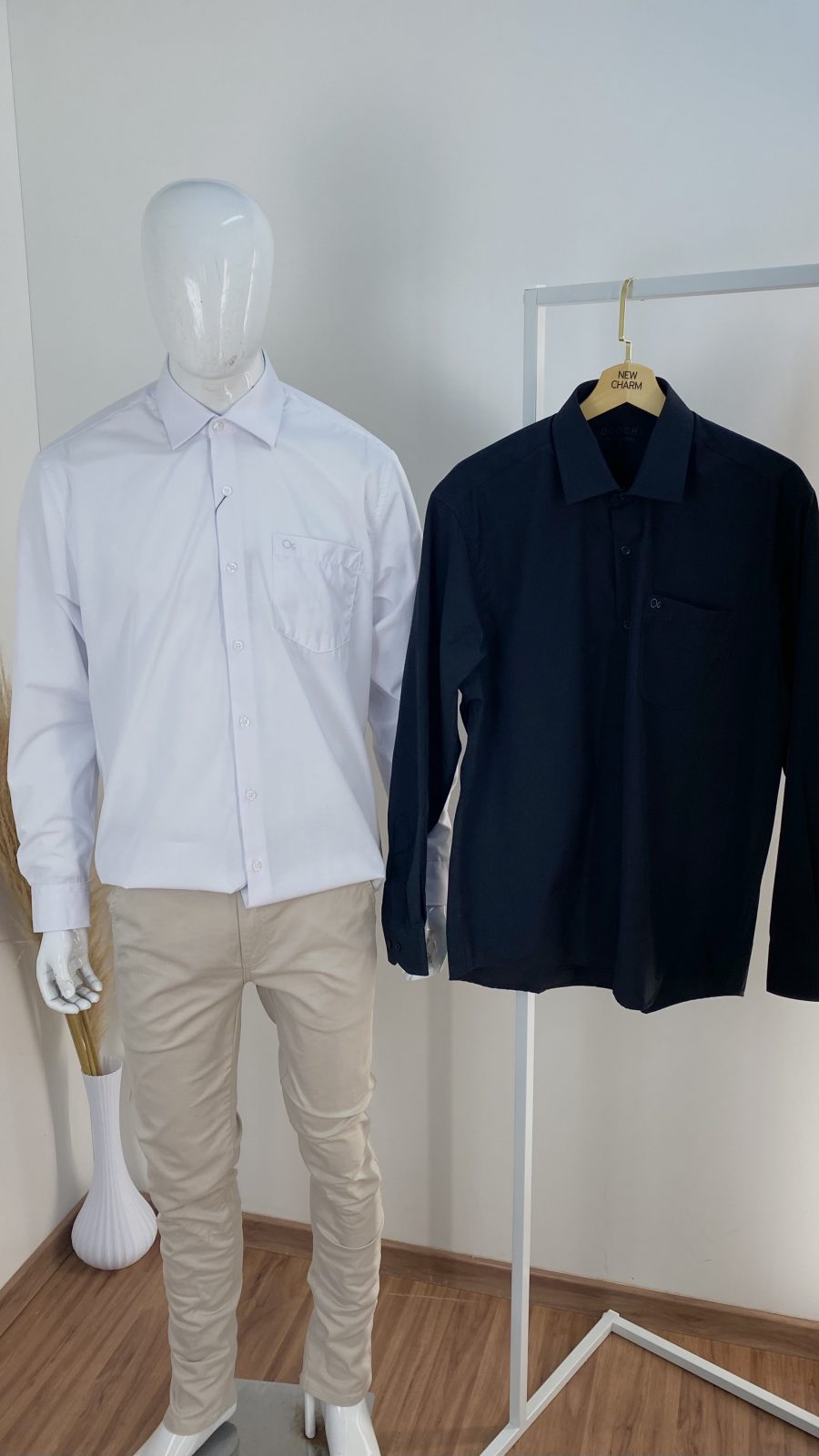 CAMISA MASC ADT ML REF.001531062 PTO P.