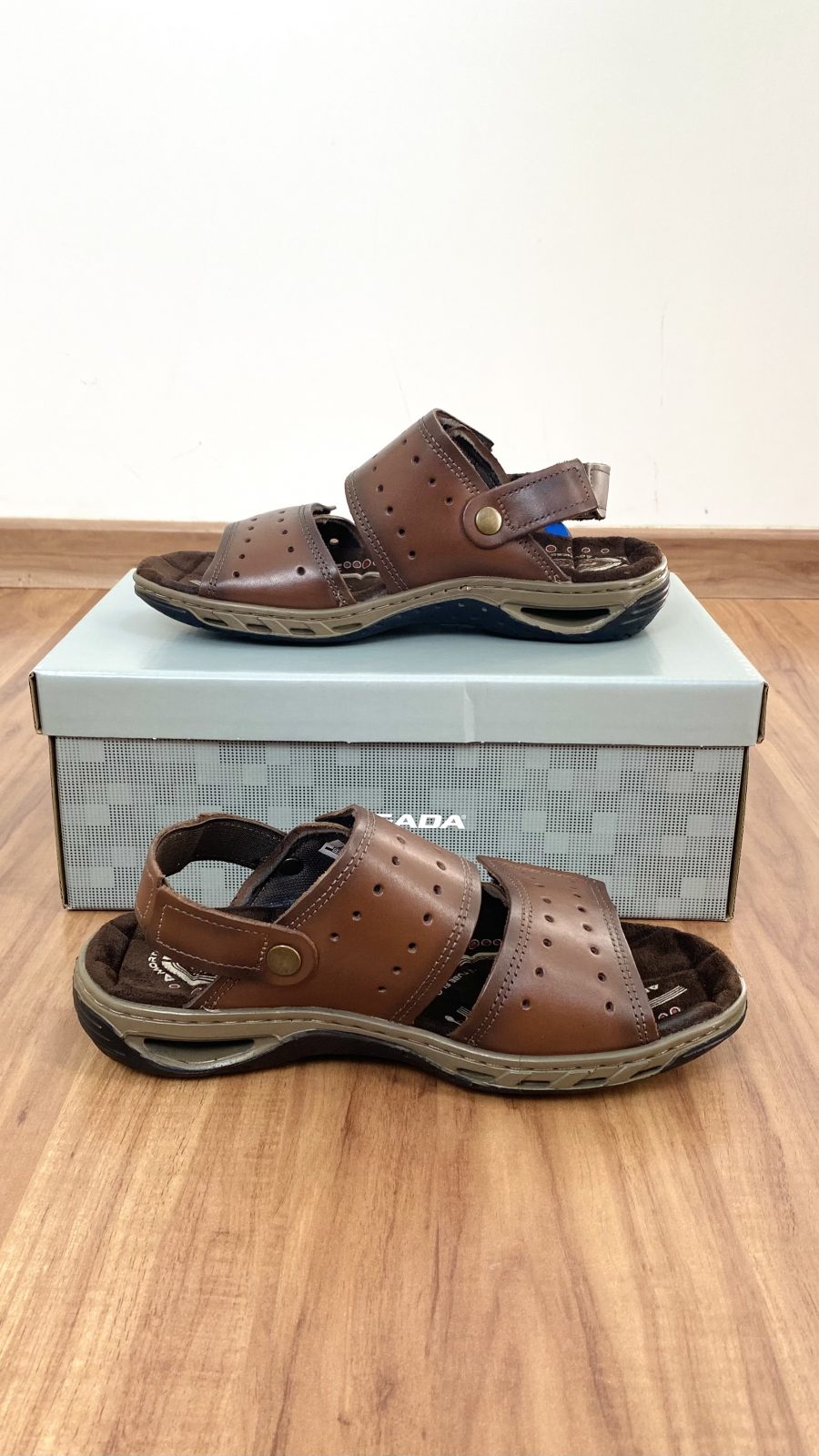 SANDALIA MASC REF.131668 MRR/CRAVO 38.