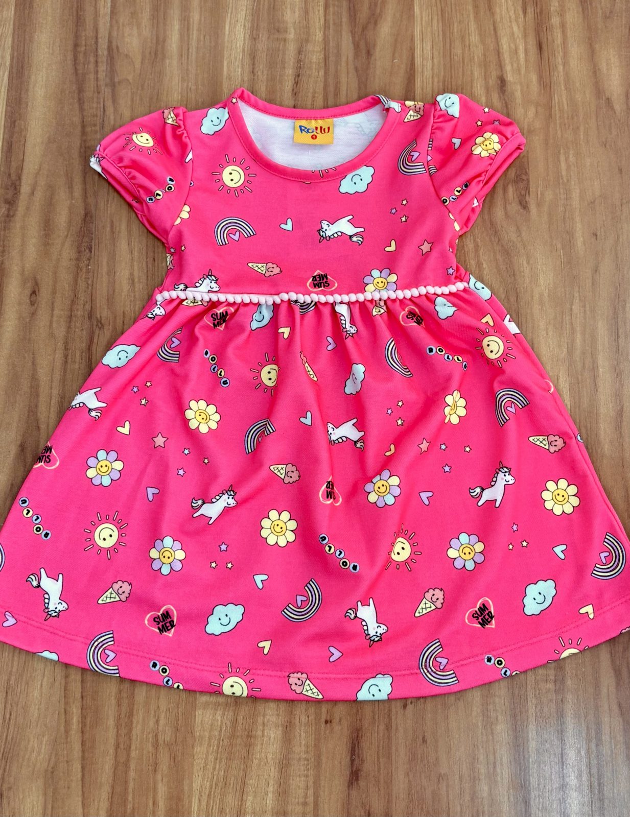 VESTIDO FEM INF MM R01 REF.19113 PNK 1.