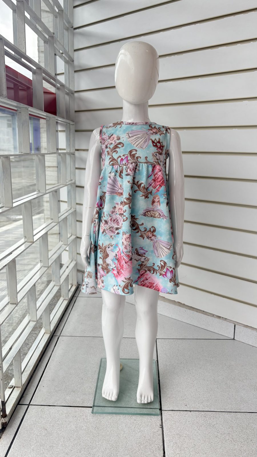 VESTIDO FEM INF SM R01 REF.89353 AZL ESTP 4.