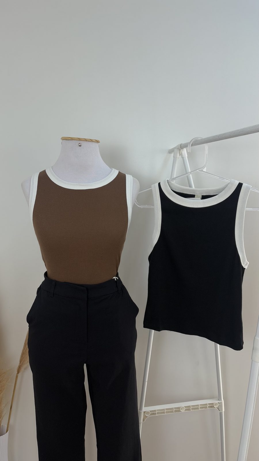 BLUSA FEM SM REF.6172965 PTO/BCO P.