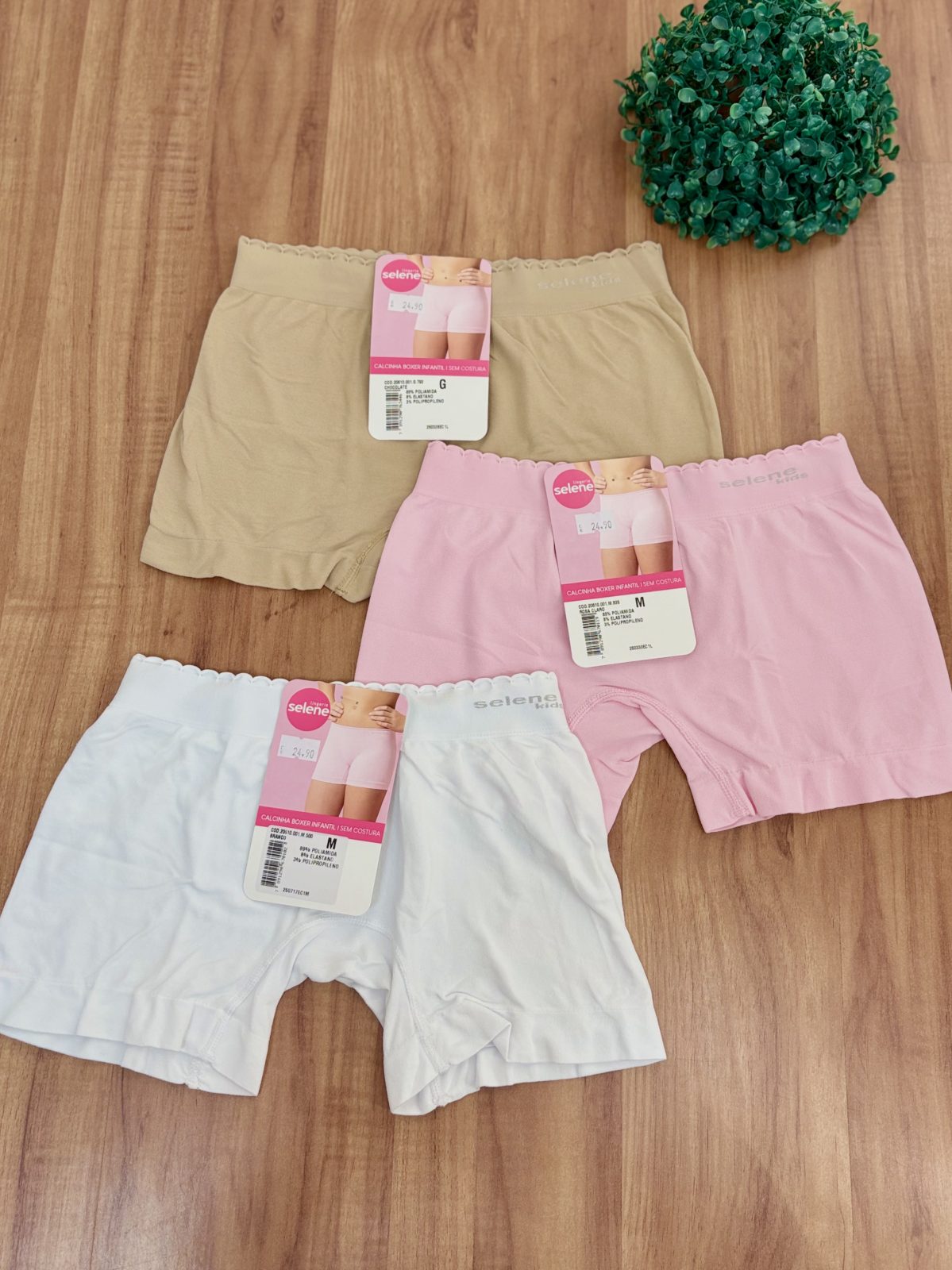 CALCINHA FEM INF BOXER REF.20610 RSA M.