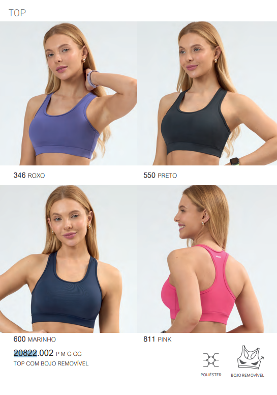 TOP FEM ADT FIT C/BJO REF.20822 PTO P.