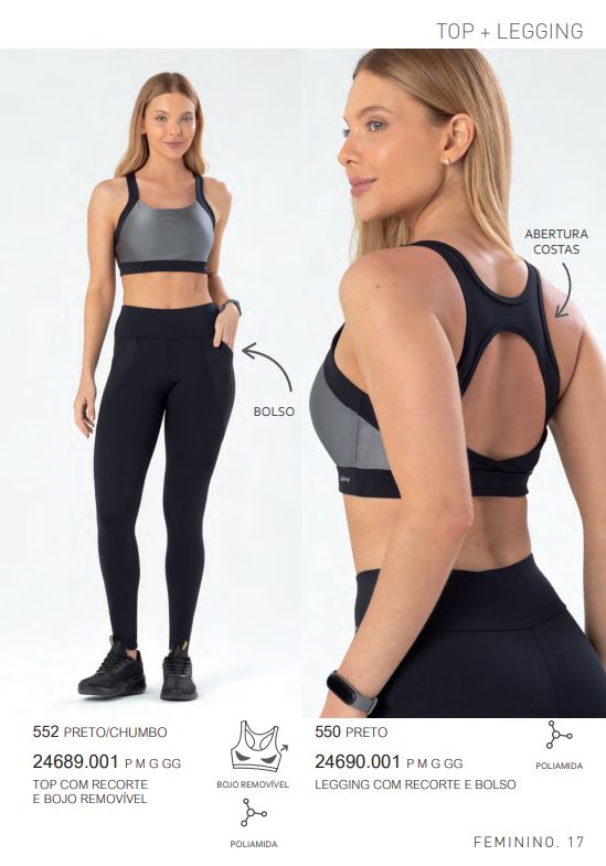 TOP FEM ADT FIT C/BJO