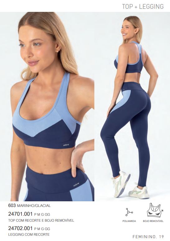 LEGGING FEM ADT C/RCORT