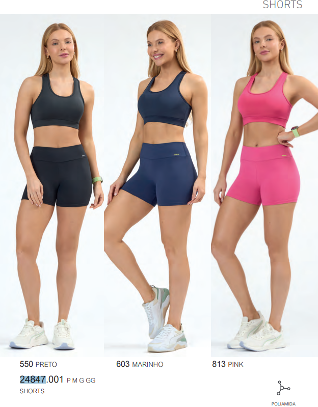 SHORTS FEM ADT REF.24847 PTO P.
