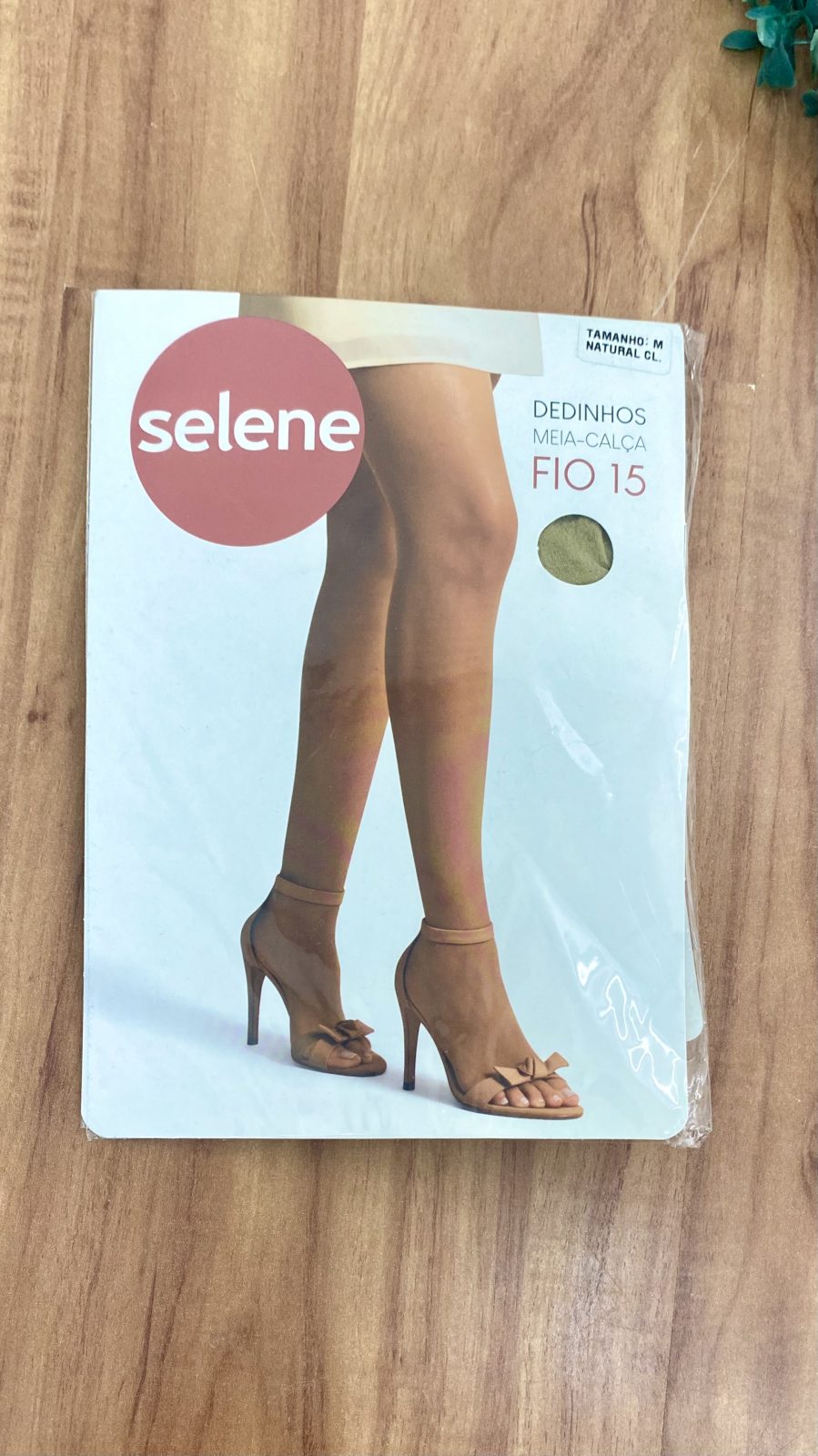 MEIA CALÇA FIO15 DEDO REF.9805 NTRL P.
