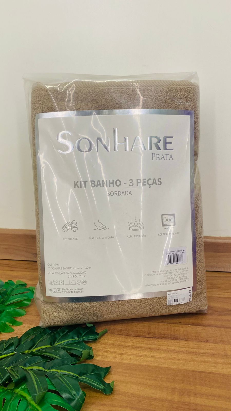 KIT BANHO 3PÇS REF.5116 STD-320678 70CX1,4.