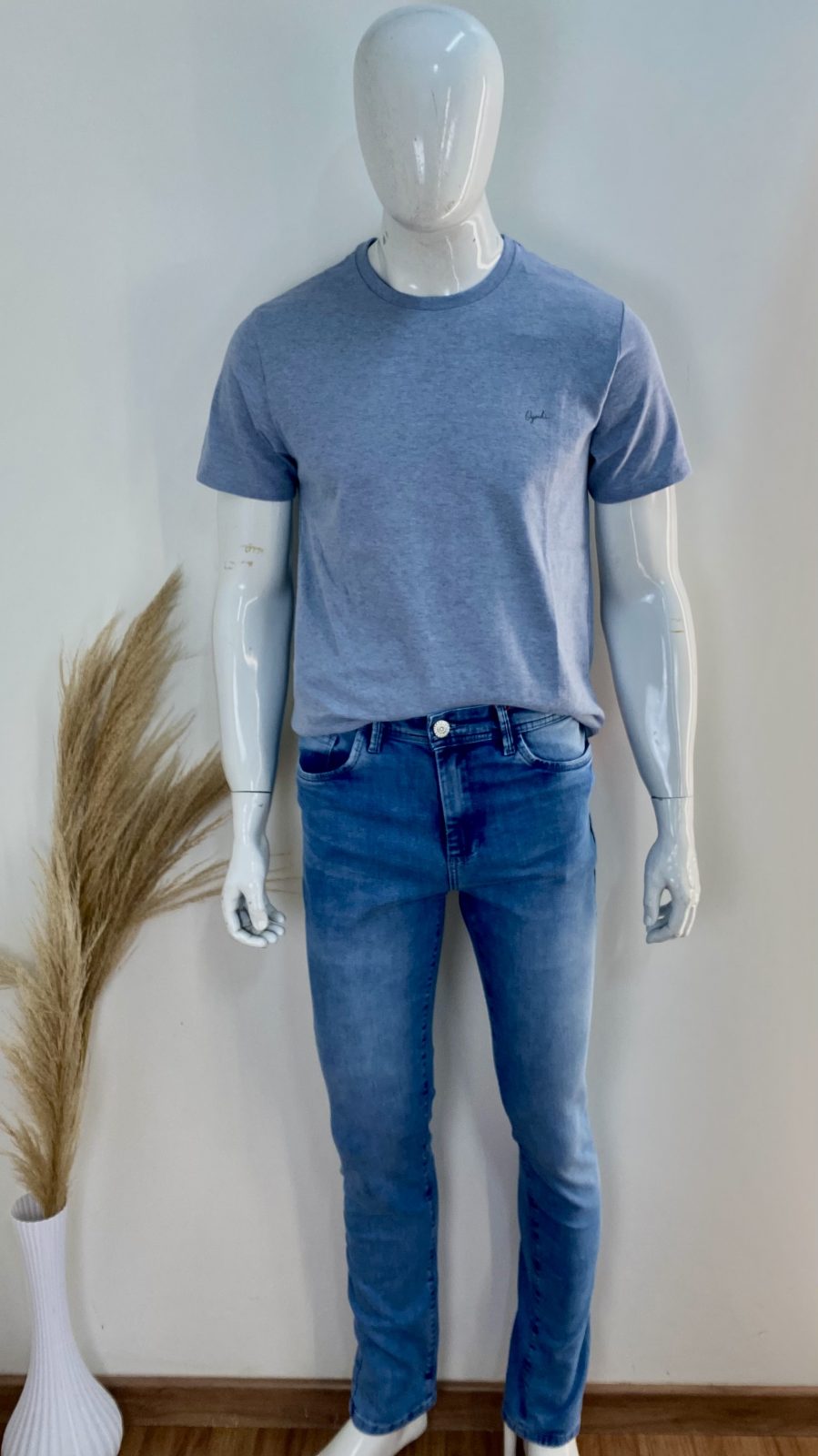 CALÇA MASC ADT SLIM REF.TE11288 JNS 38.