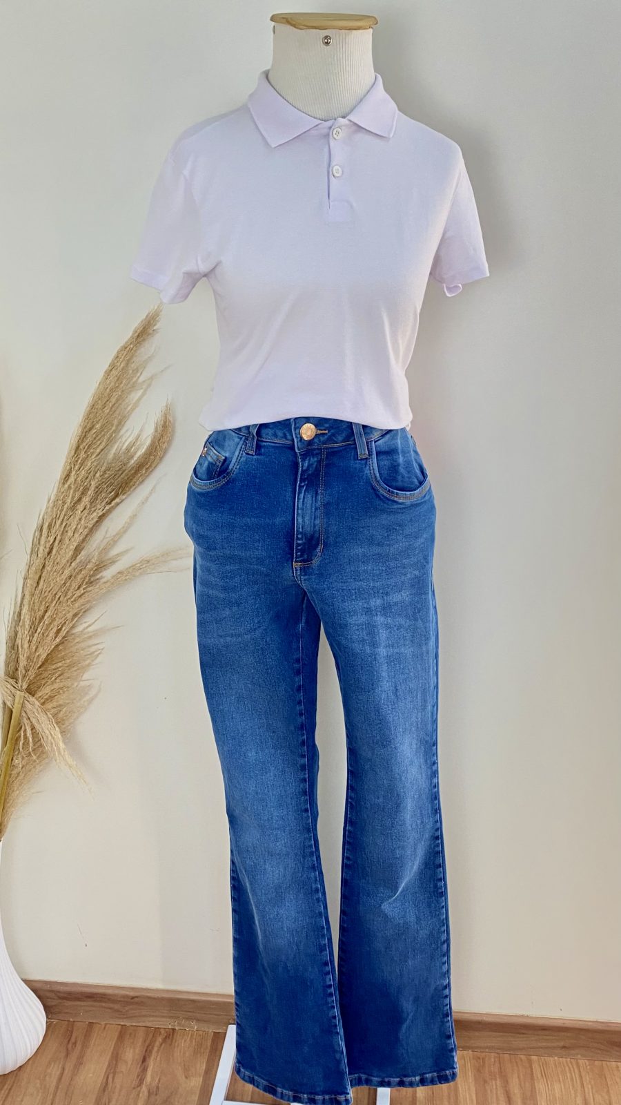CALÇA FEM ADT BOOT CUT REF.TE22191 JNS 38.