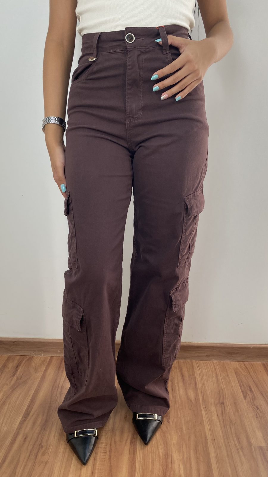 CALÇA FEM ADT WIDE LEG REF.TE22257 MRR 36.