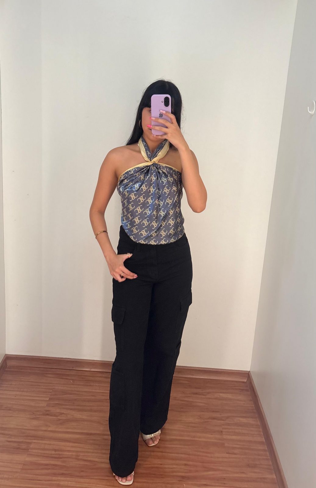 CALÇA FEM ADT WID LEG CRG REF.TE22265 PTO 36.